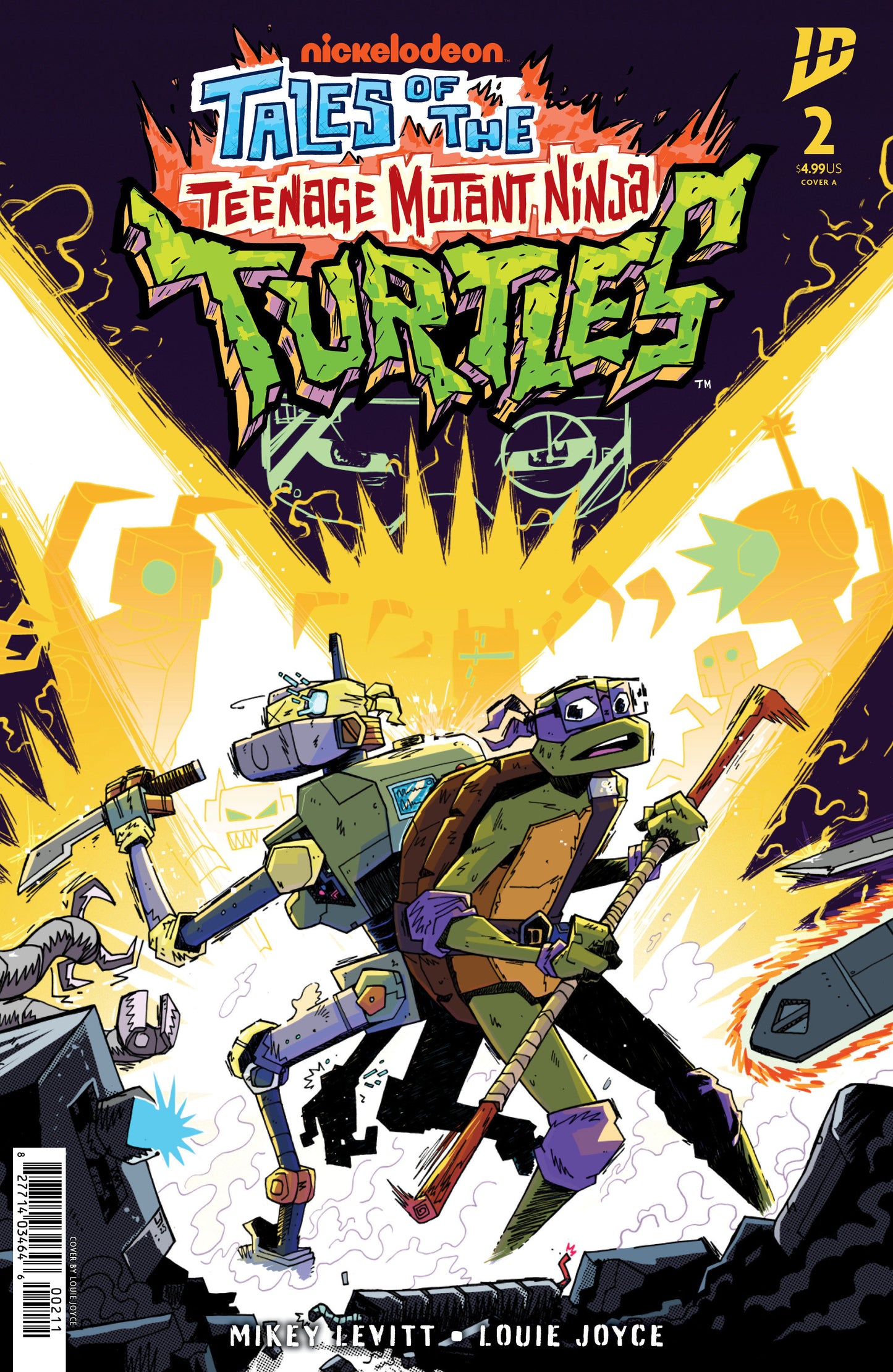TALES OF THE TEENAGE MUTANT NINJA TURTLES #2 COVER A (JOYCE) (Backorder, Allow 4-5 Weeks)