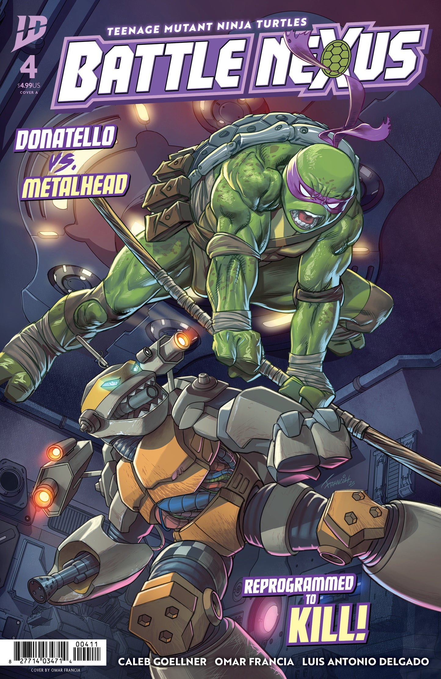 TEENAGE MUTANT NINJA TURTLES: BATTLE NEXUS #4 COVER A (FRANCIA) (Backorder, Allow 4-5 Weeks)