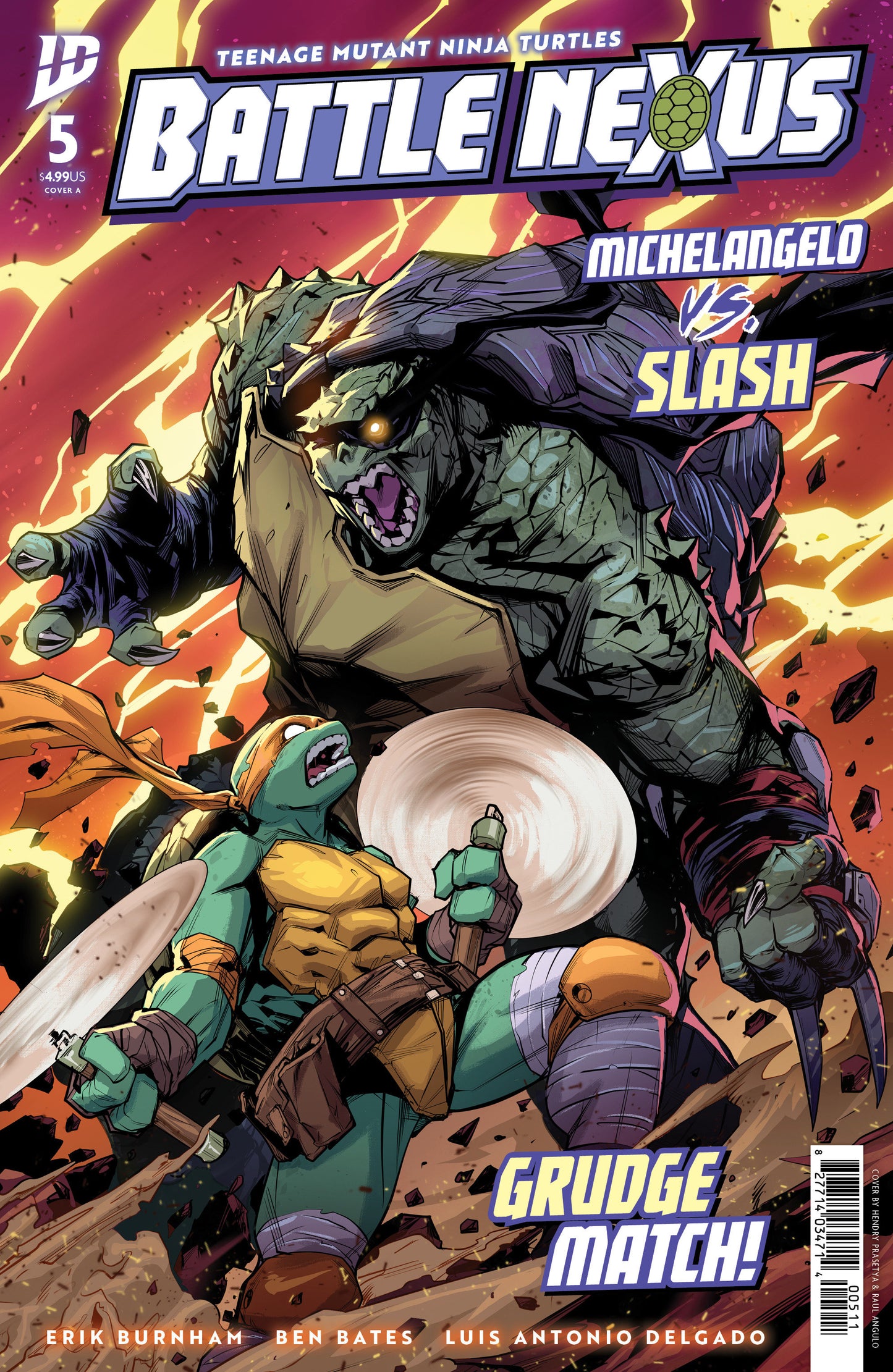 TEENAGE MUTANT NINJA TURTLES: BATTLE NEXUS #5 COVER A (PRASETYA) (Backorder, Allow 4-5 Weeks)