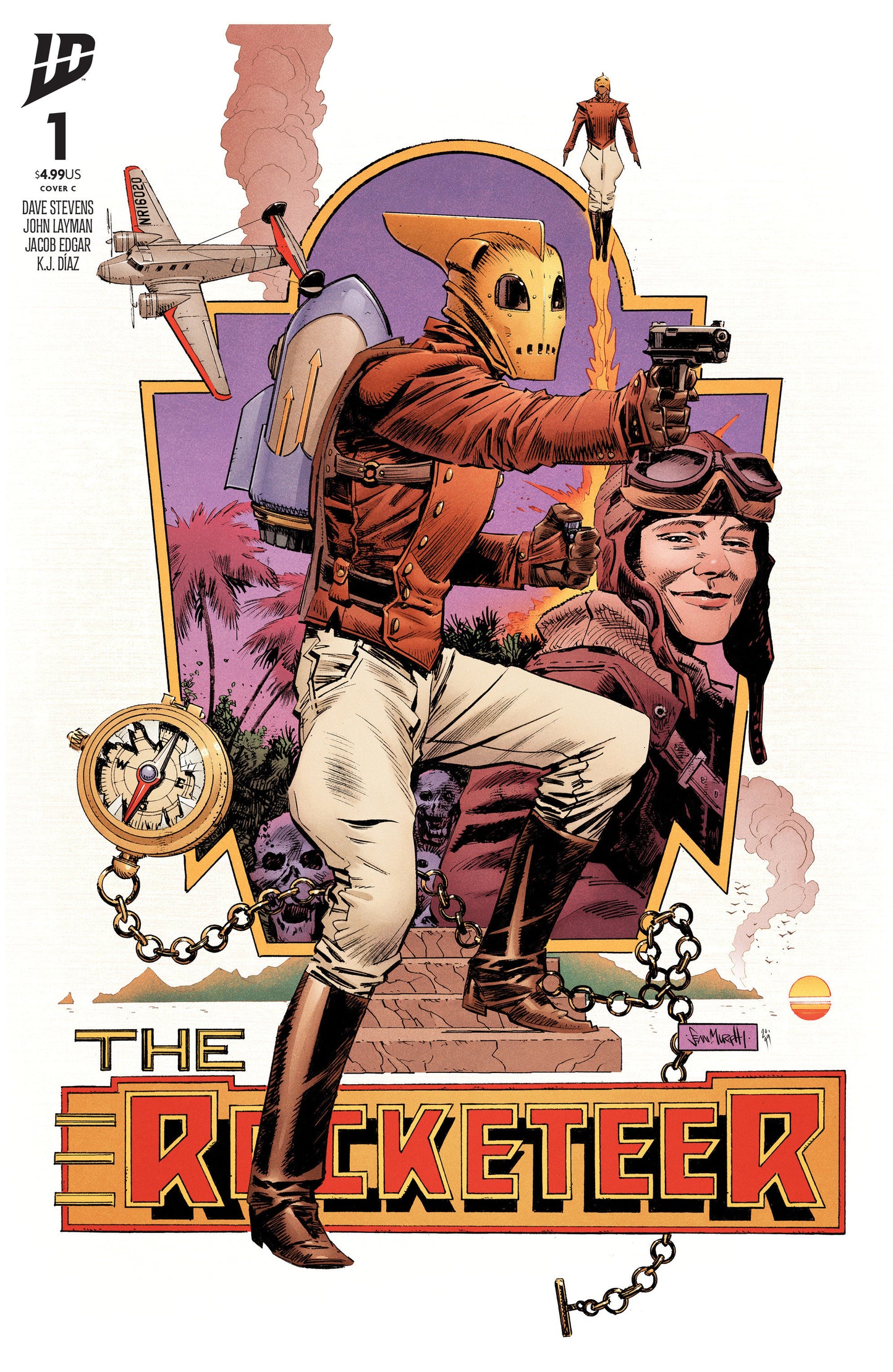 THE ROCKETEER: THE ISLAND #1 VAR C (MURPHY) (25 Feb Release)