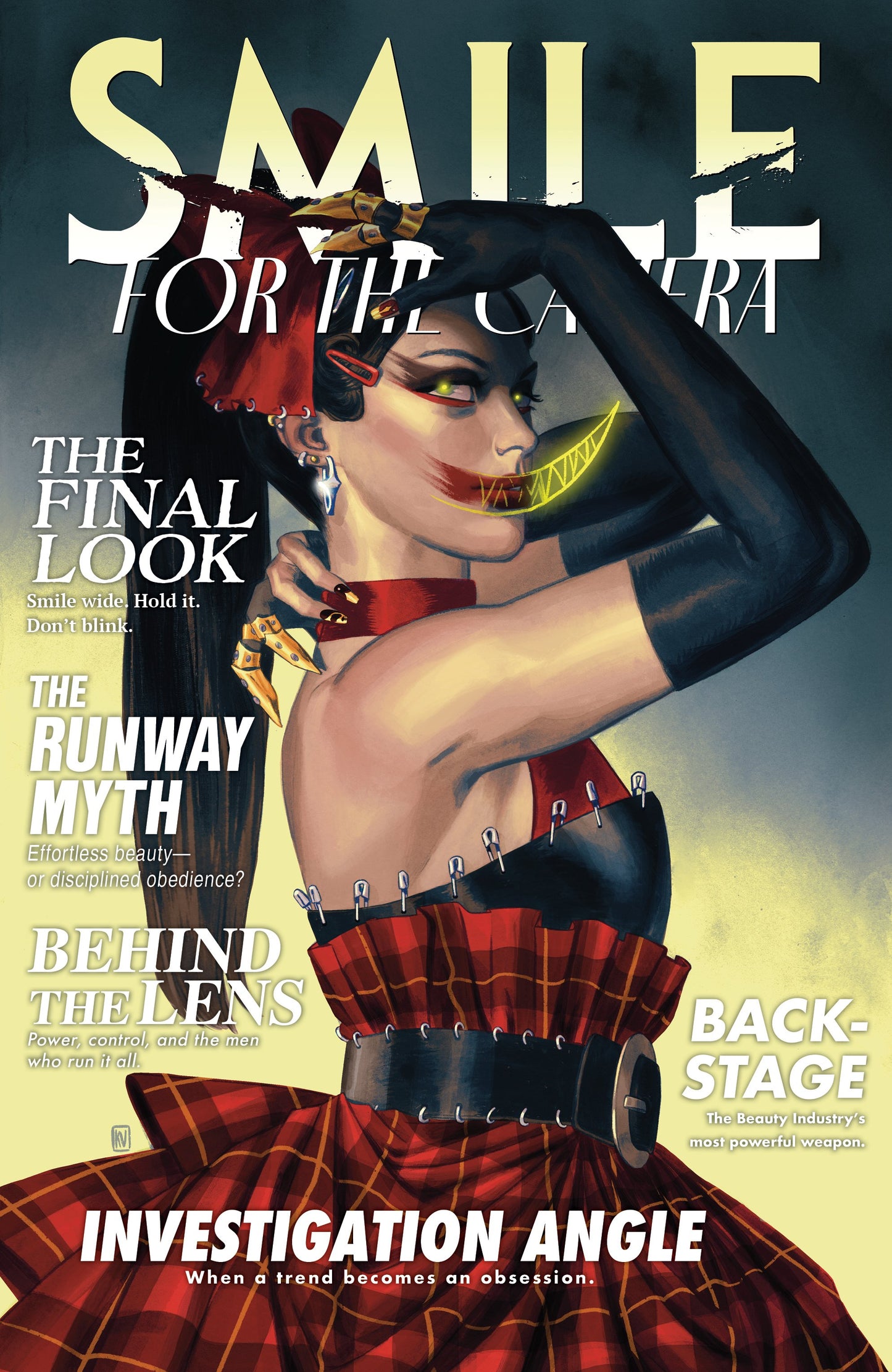 SMILE: FOR THE CAMERA #5 VAR C (VALERIO FASHION MAGAZINE VAR) (Backorder, Allow 4-5 Weeks)