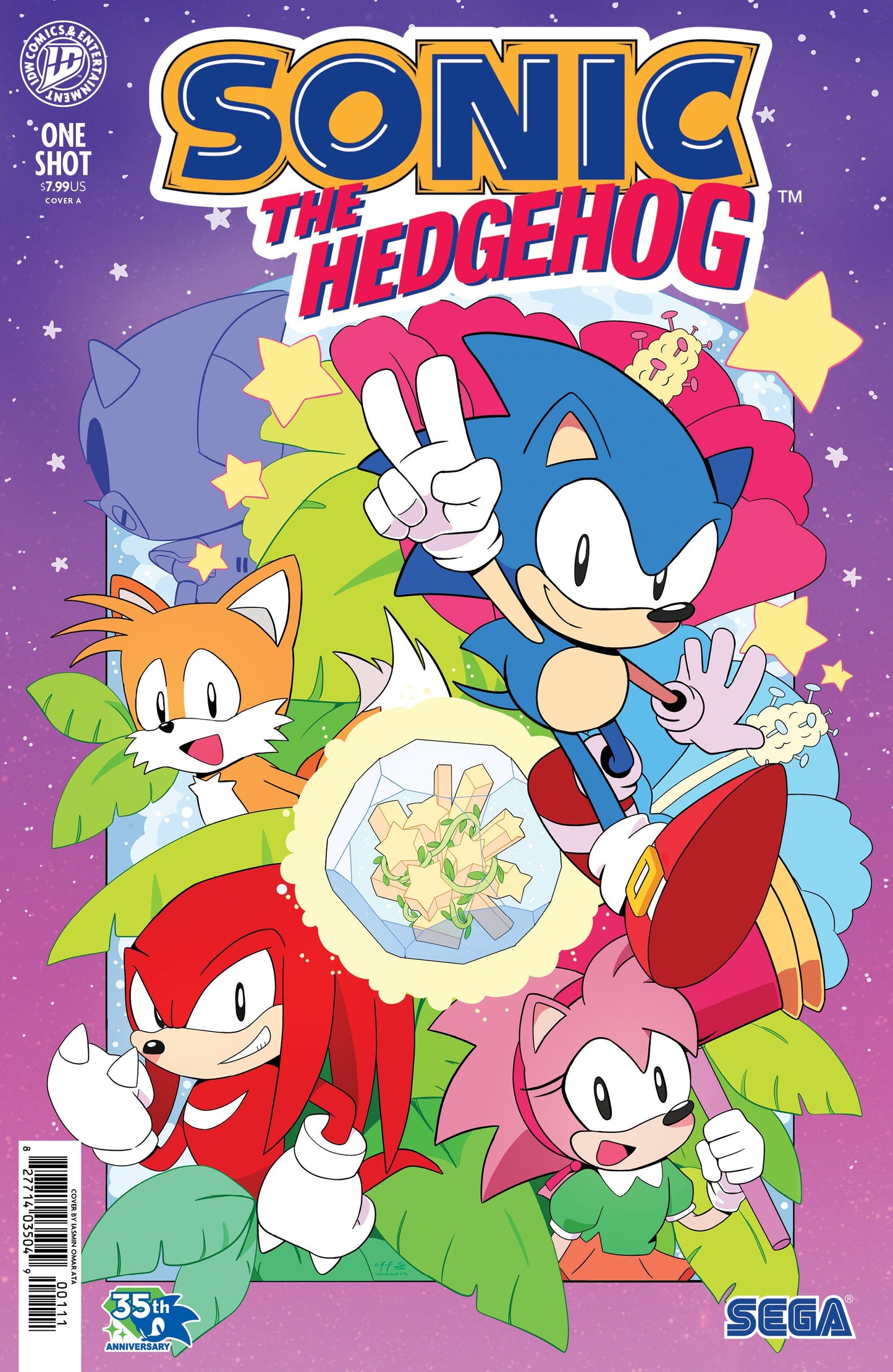 SONIC THE HEDGEHOG: 35TH ANNIVERSARY SPECIAL COVER A (ATA) (Backorder, Allow 4-5 Weeks)