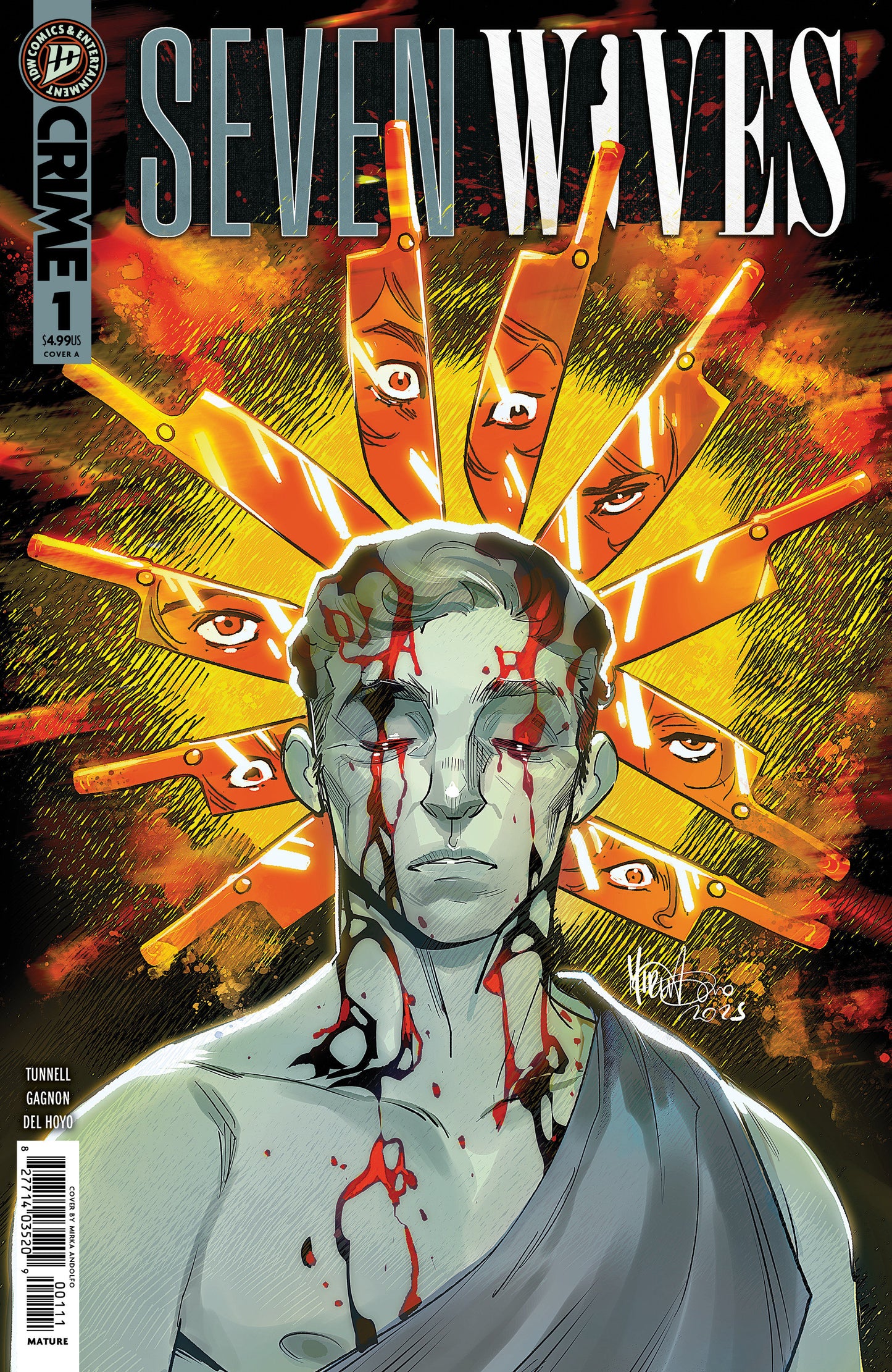 SEVEN WIVES #1 COVER A (ANDOLFO) (Backorder, Allow 4-5 Weeks)