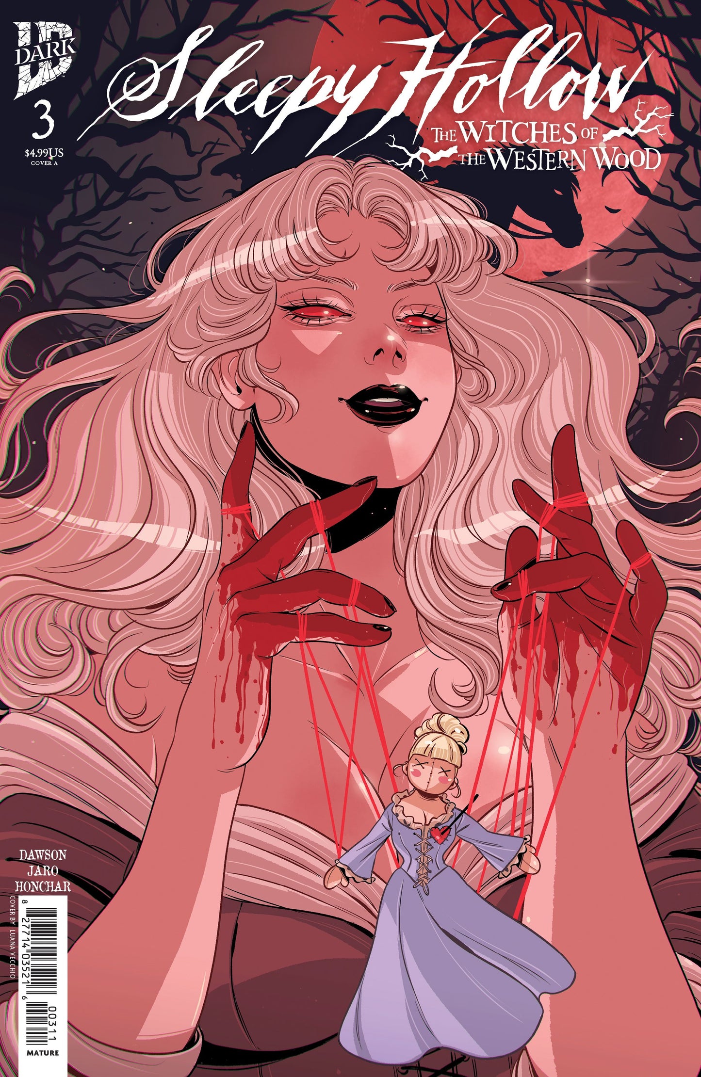 SLEEPY HOLLOW: THE WITCHES OF THE WESTERN WOOD #3 COVER A (VECCHIO) (Backorder, Allow 4-5 Weeks)