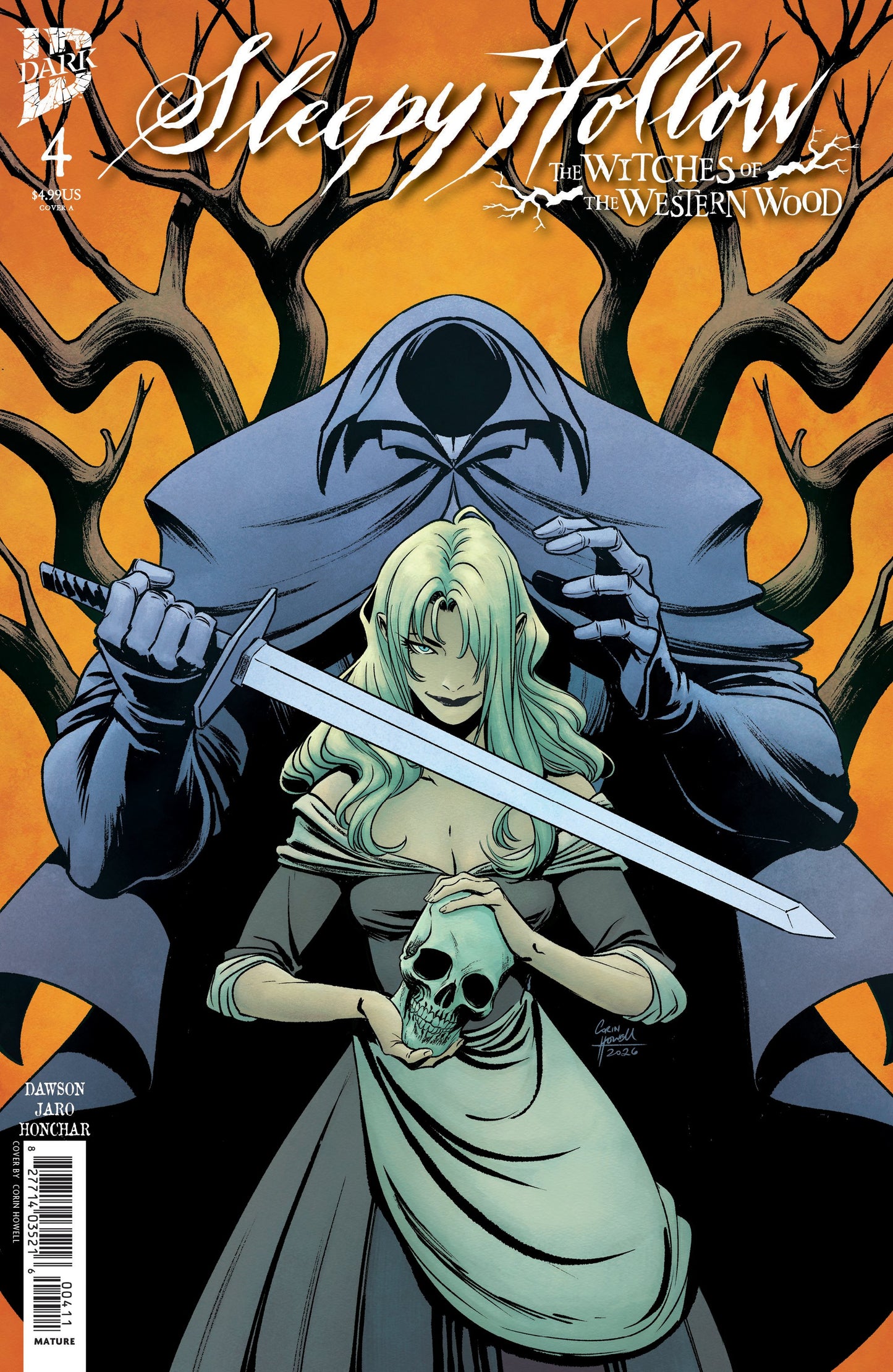 SLEEPY HOLLOW: THE WITCHES OF THE WESTERN WOOD #4 COVER A (HOWELL) | IDW PUBLISHING | Comicbookeroo