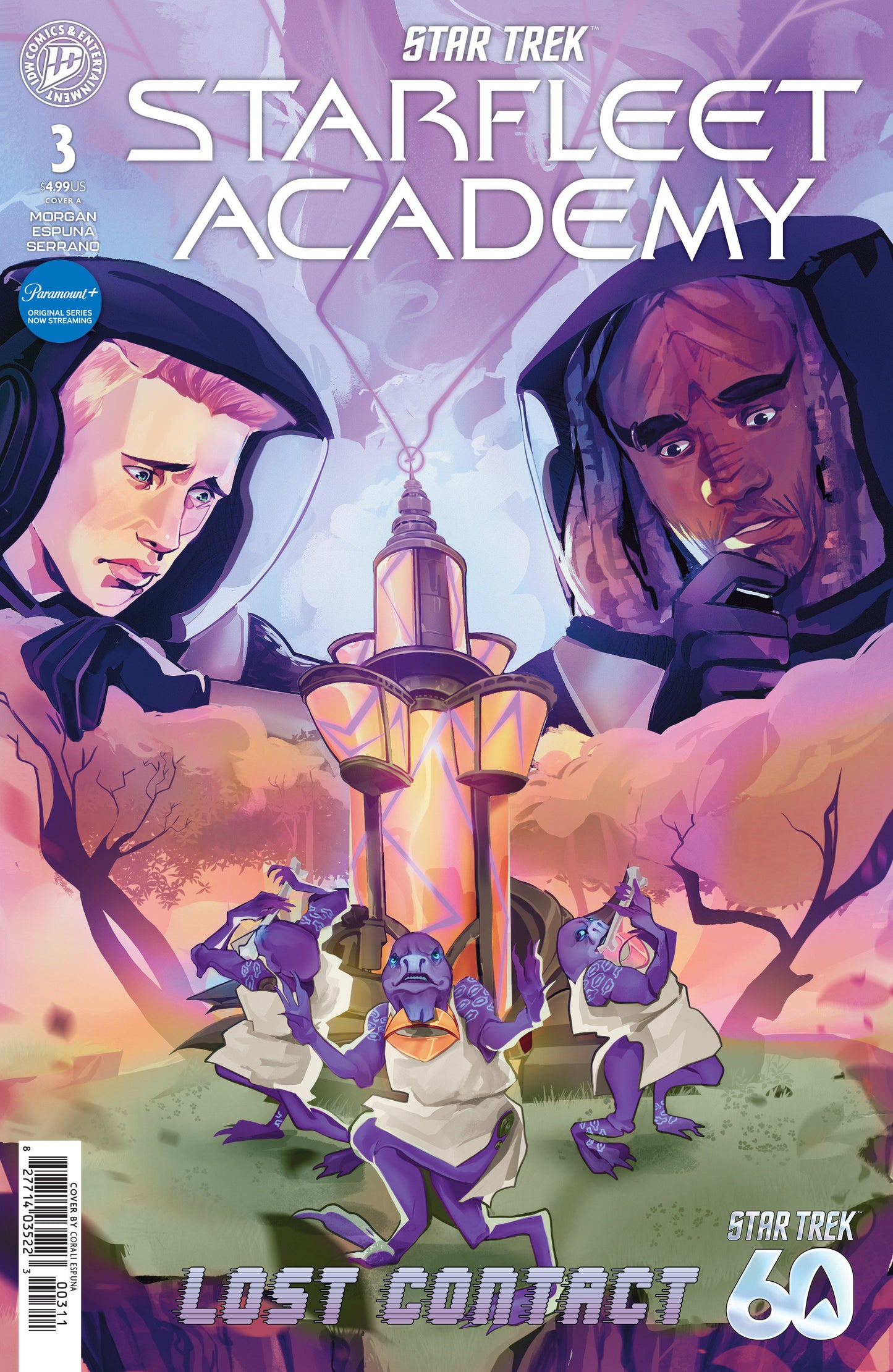 STAR TREK: STARFLEET ACADEMY--LOST CONTACT #3 COVER A (ESPUNA) (Backorder, Allow 4-5 Weeks)