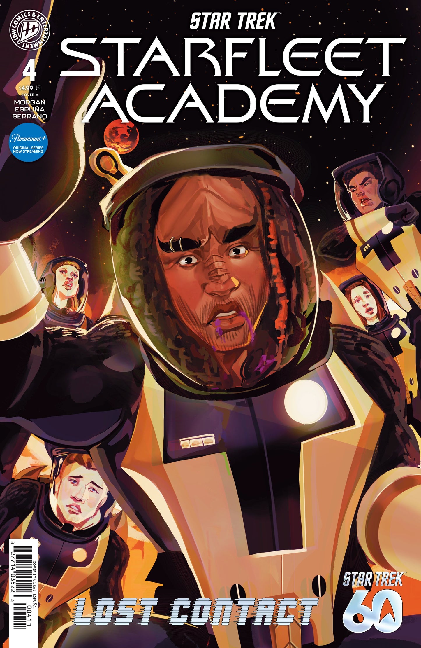 STAR TREK: STARFLEET ACADEMY--LOST CONTACT #4 COVER A (ESPUNA) (Backorder, Allow 4-5 Weeks)