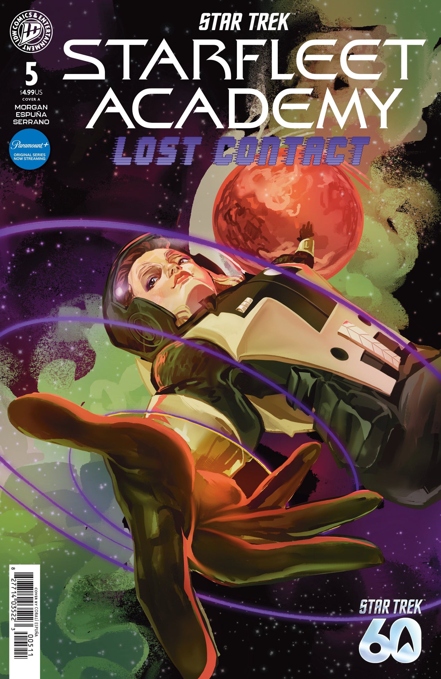STAR TREK: STARFLEET ACADEMY--LOST CONTACT #5 COVER A (ESPUNA) | IDW PUBLISHING | Comicbookeroo