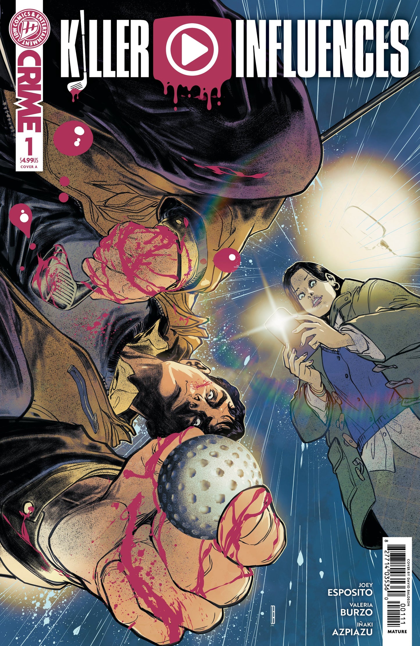 KILLER INFLUENCES #1 COVER A (BALDEON) (Backorder, Allow 4-5 Weeks)