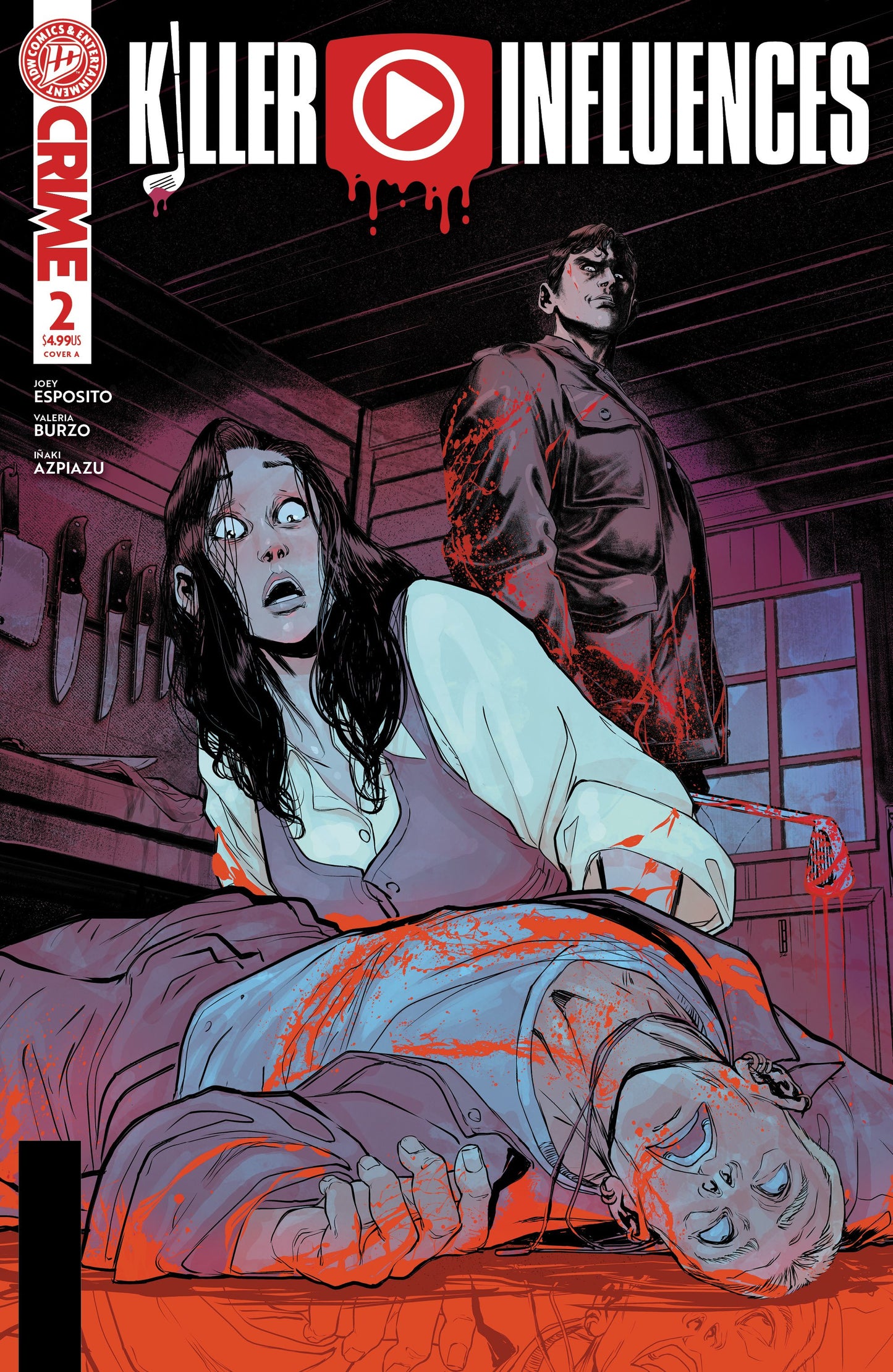 KILLER INFLUENCES #2 COVER A (BALDEON) | IDW PUBLISHING | Comicbookeroo