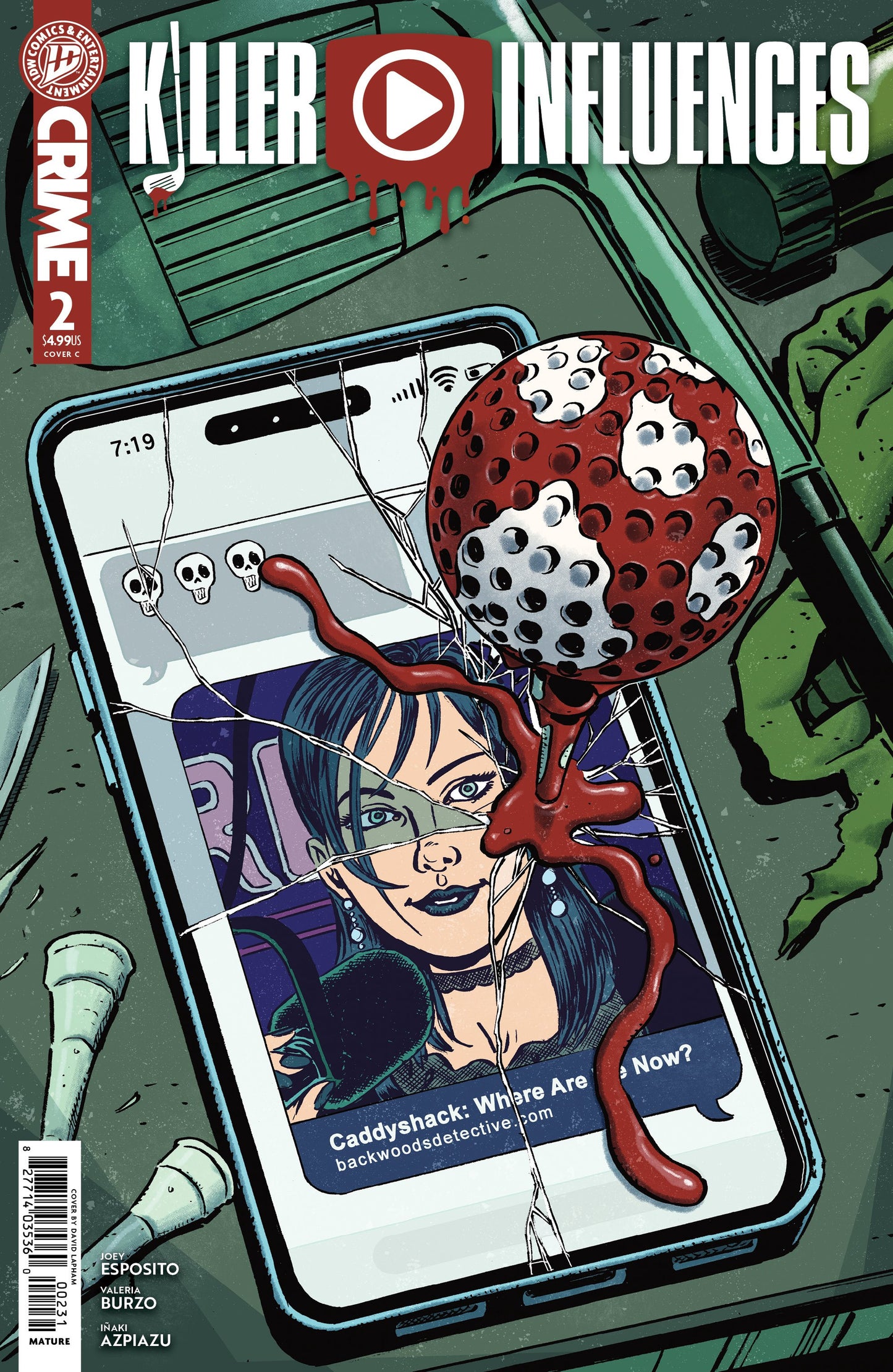 KILLER INFLUENCES #2 VAR C (LAPHAM) (19 Aug Release)