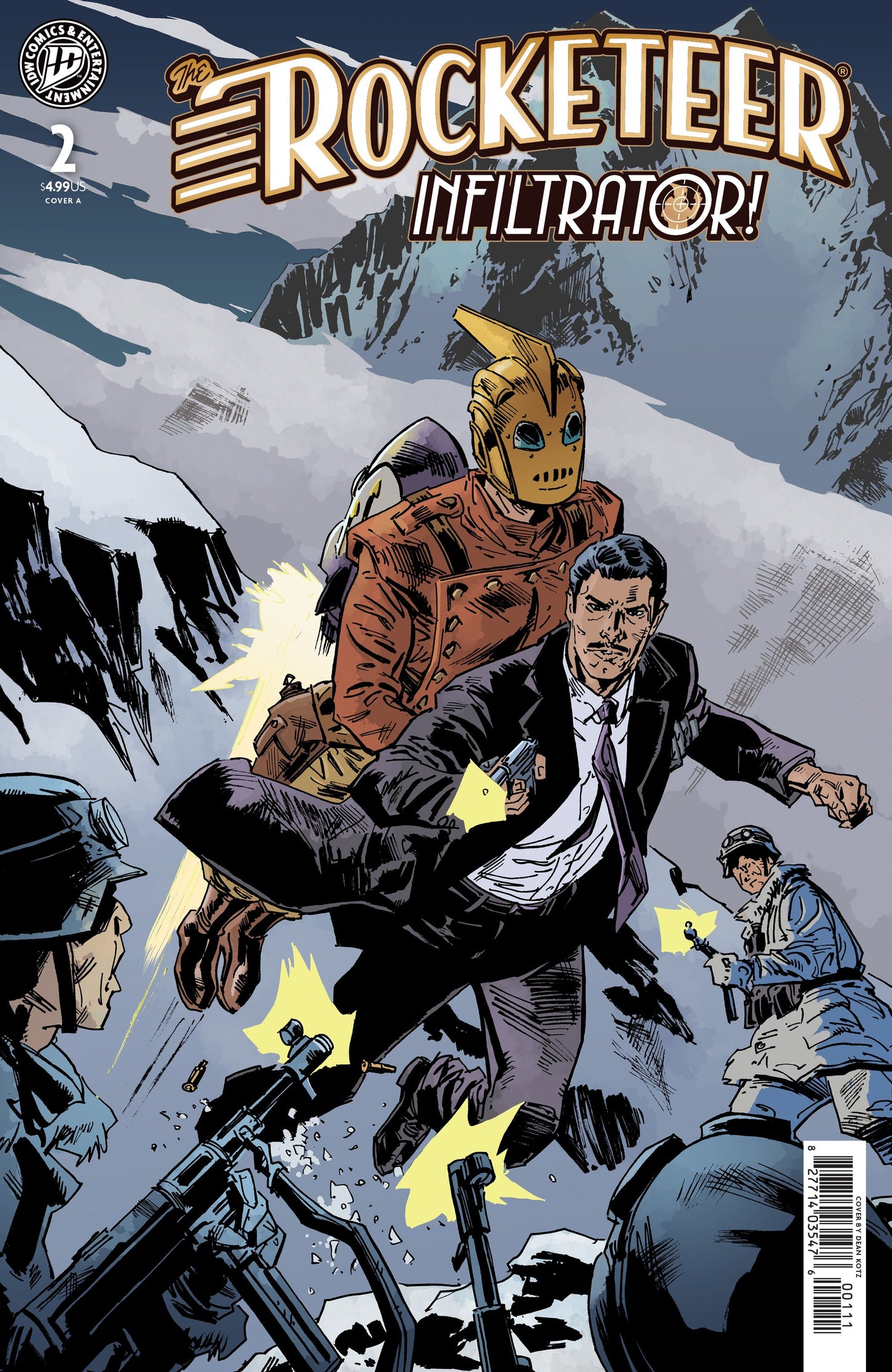 THE ROCKETEER: INFILTRATOR! #2 COVER A (KOTZ) | IDW PUBLISHING | Comicbookeroo