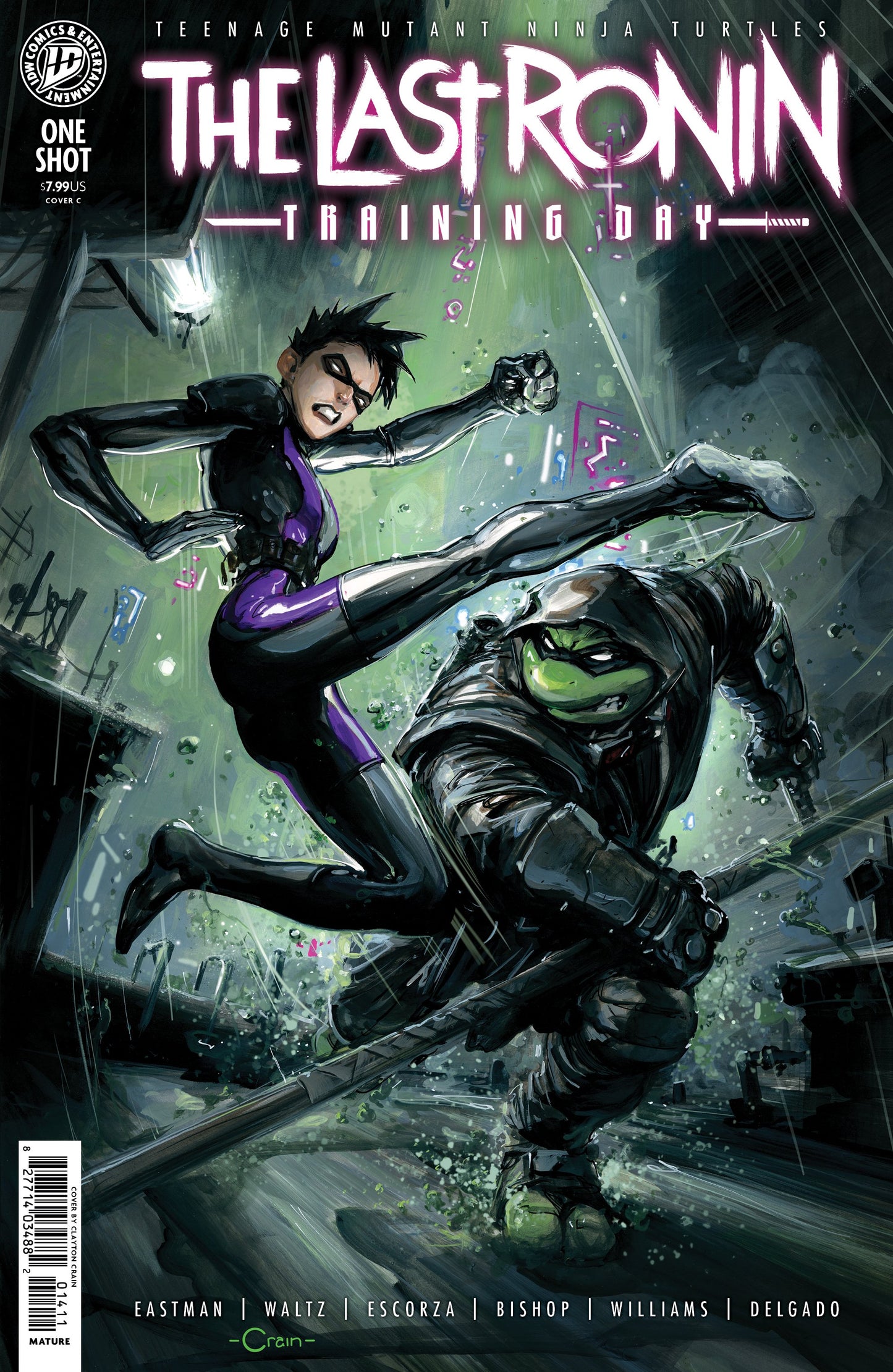 TEENAGE MUTANT NINJA TURTLES: THE LAST RONIN--TRAINING DAY VAR C (Backorder, Allow 4-5 Weeks)