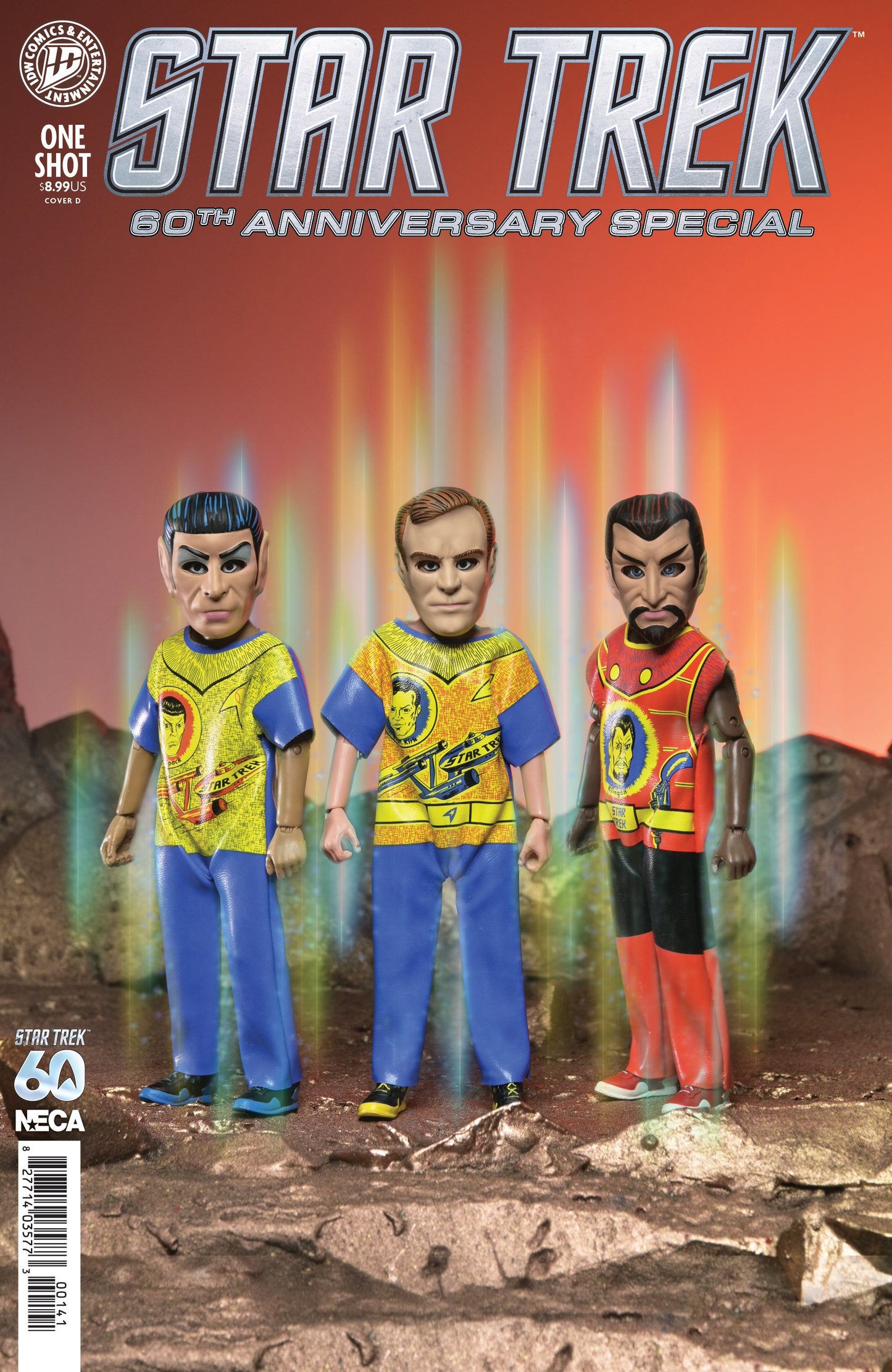 STAR TREK: 60TH ANNIVERSARY SPECIAL VAR D (NECA VAR) | IDW PUBLISHING | Comicbookeroo