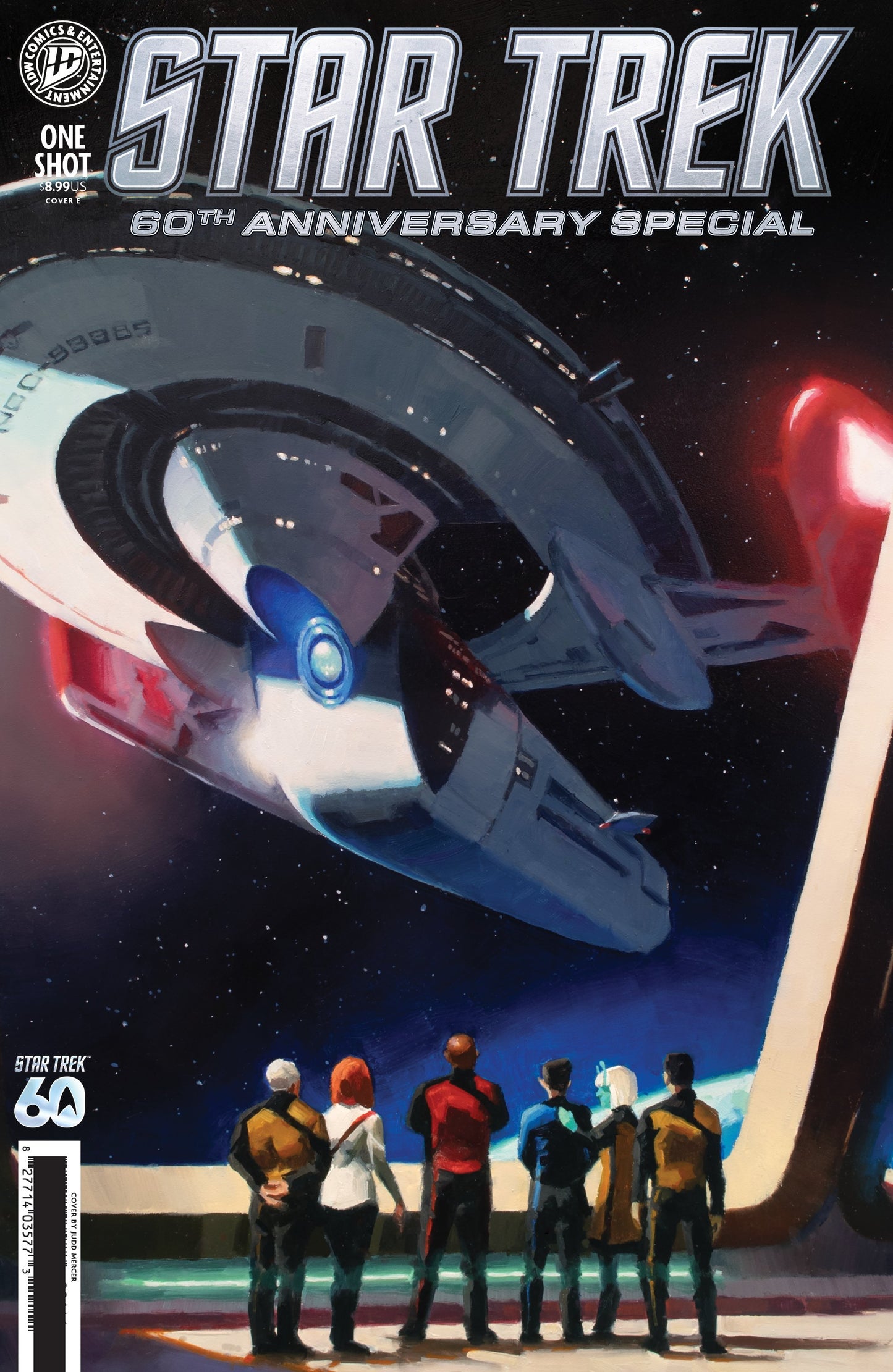 STAR TREK: 60TH ANNIVERSARY SPECIAL VAR E (MERCER) | IDW PUBLISHING | Comicbookeroo