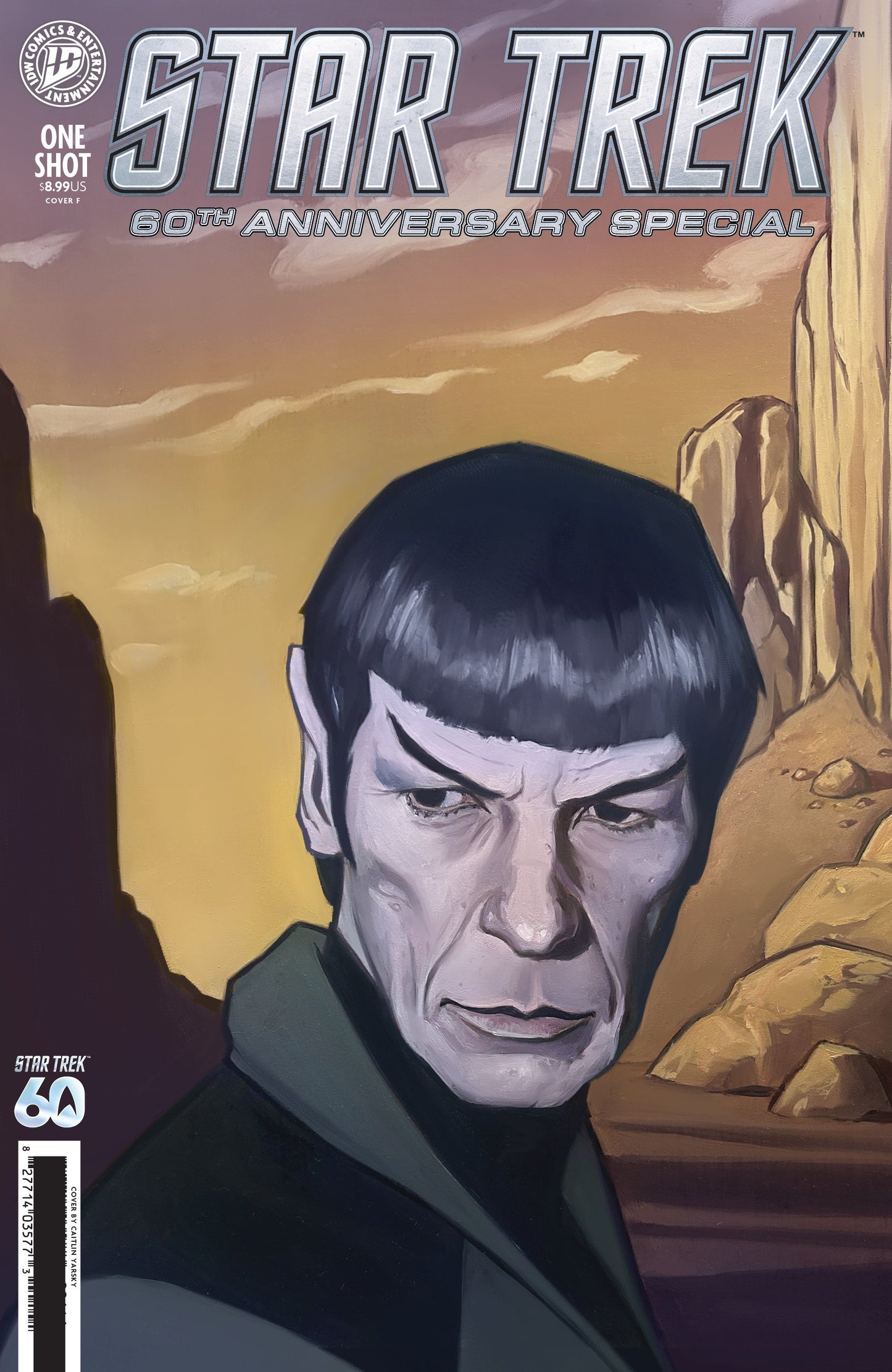 STAR TREK: 60TH ANNIVERSARY SPECIAL VAR F (YARSKY) | IDW PUBLISHING | Comicbookeroo