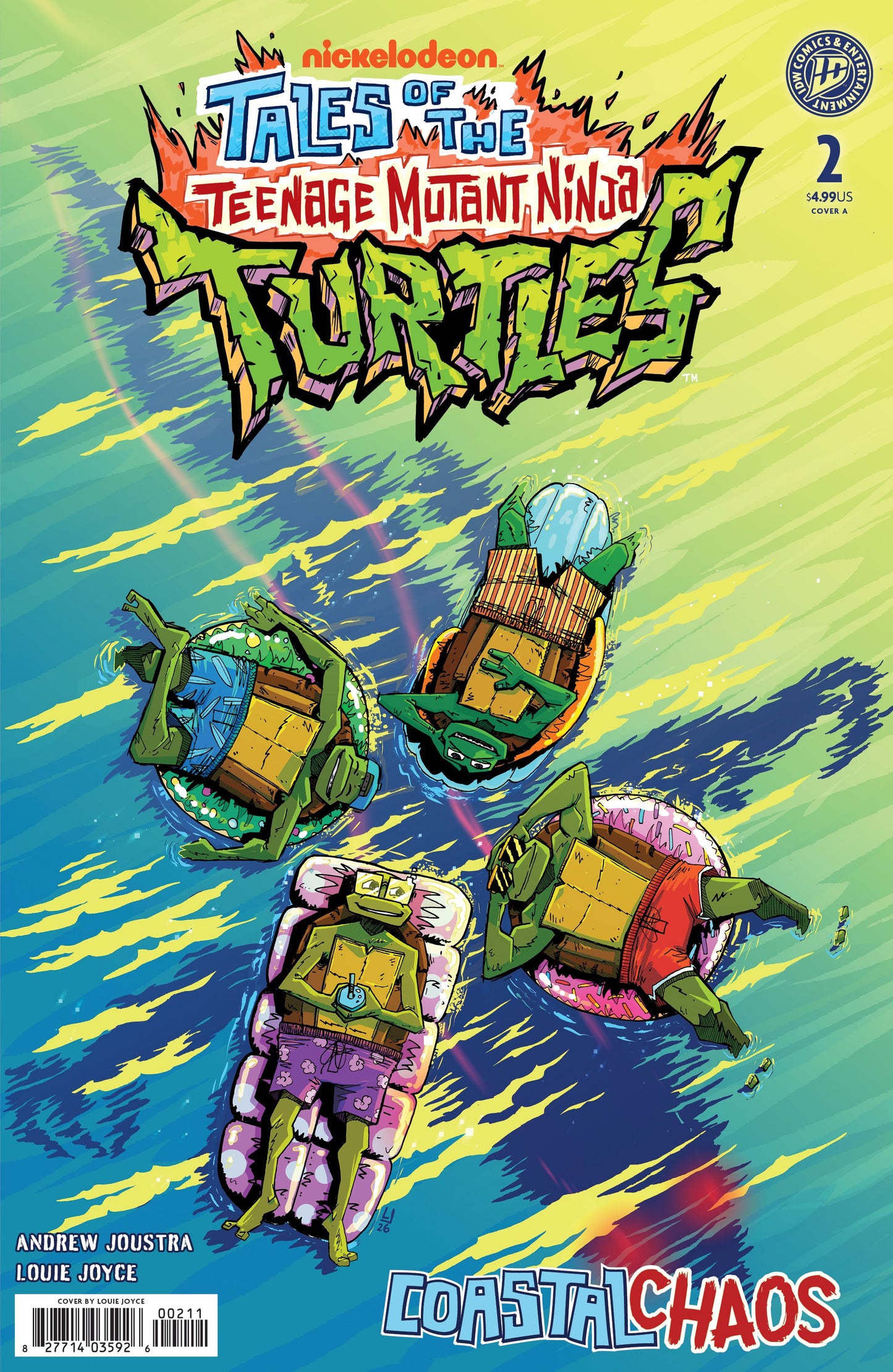TALES OF THE TEENAGE MUTANT NINJA TURTLES: COASTAL CHAOS #2 COVER A