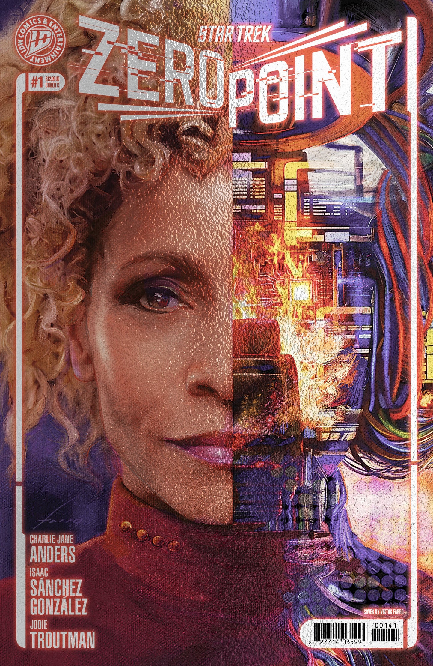 STAR TREK: ZERO POINT #1 FOIL VAR C