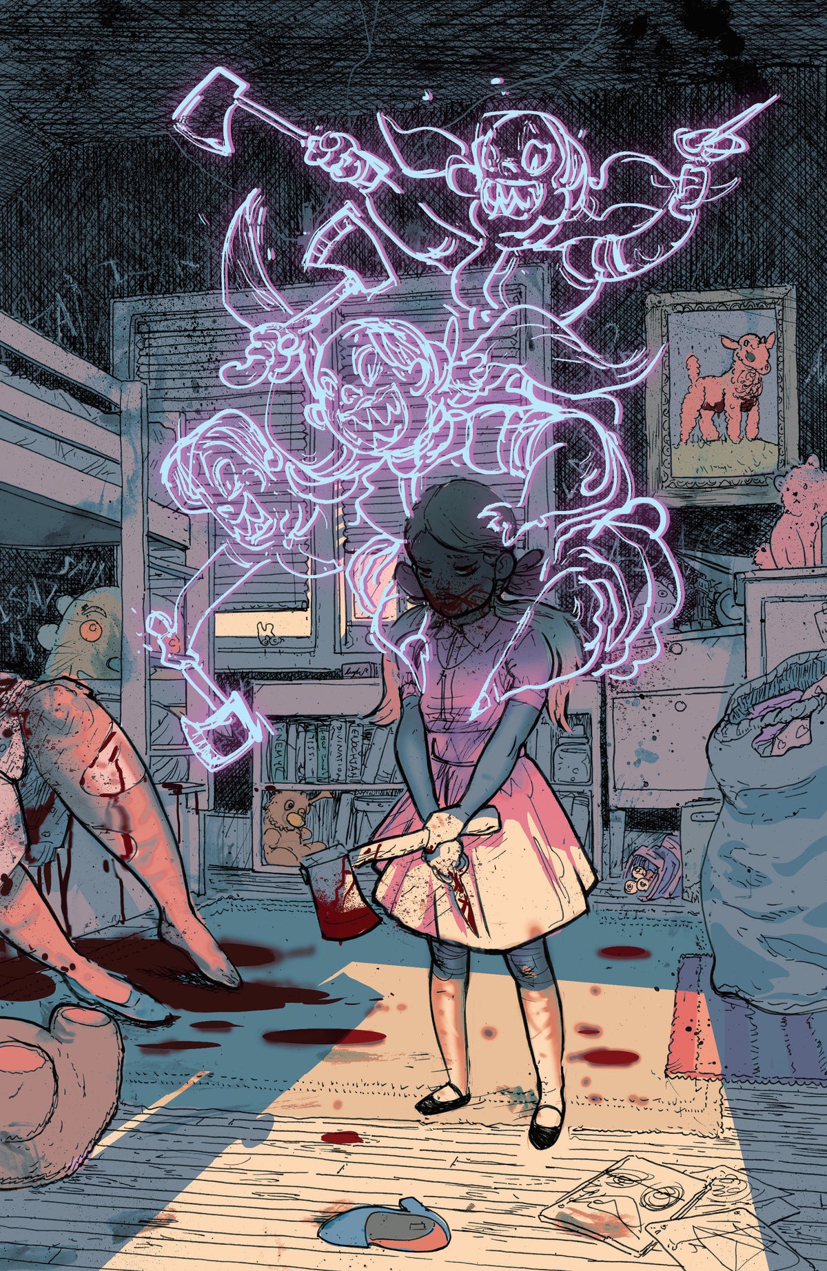 HELLO DARKNESS #19 C VAR (FULL ART, ROSSMO) (Backorder, Allow 4-5 Weeks)