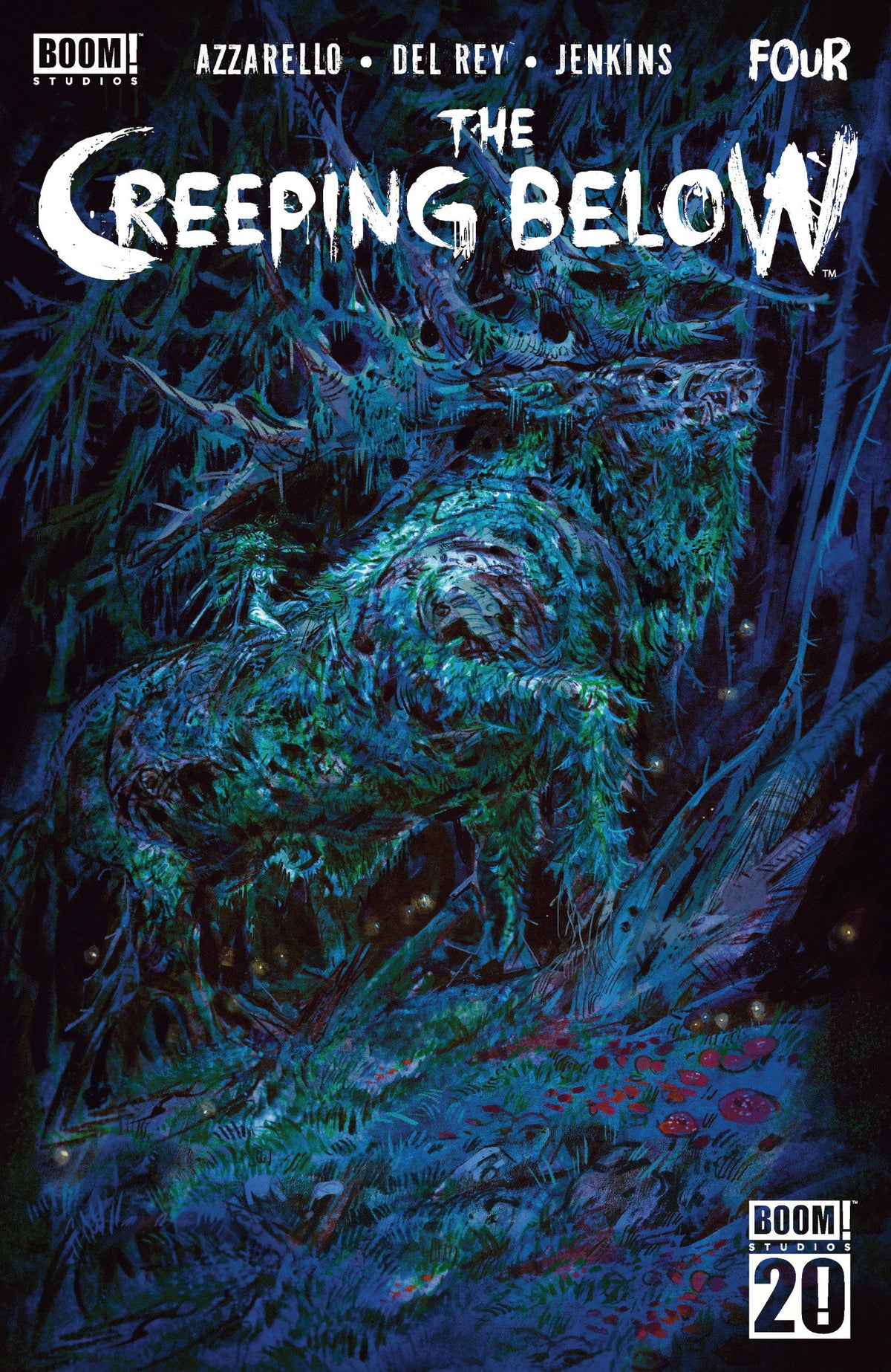 CREEPING BELOW #4 (OF 5) CVR A DEL REY (MR) (Backorder, Allow 4-5 Weeks)