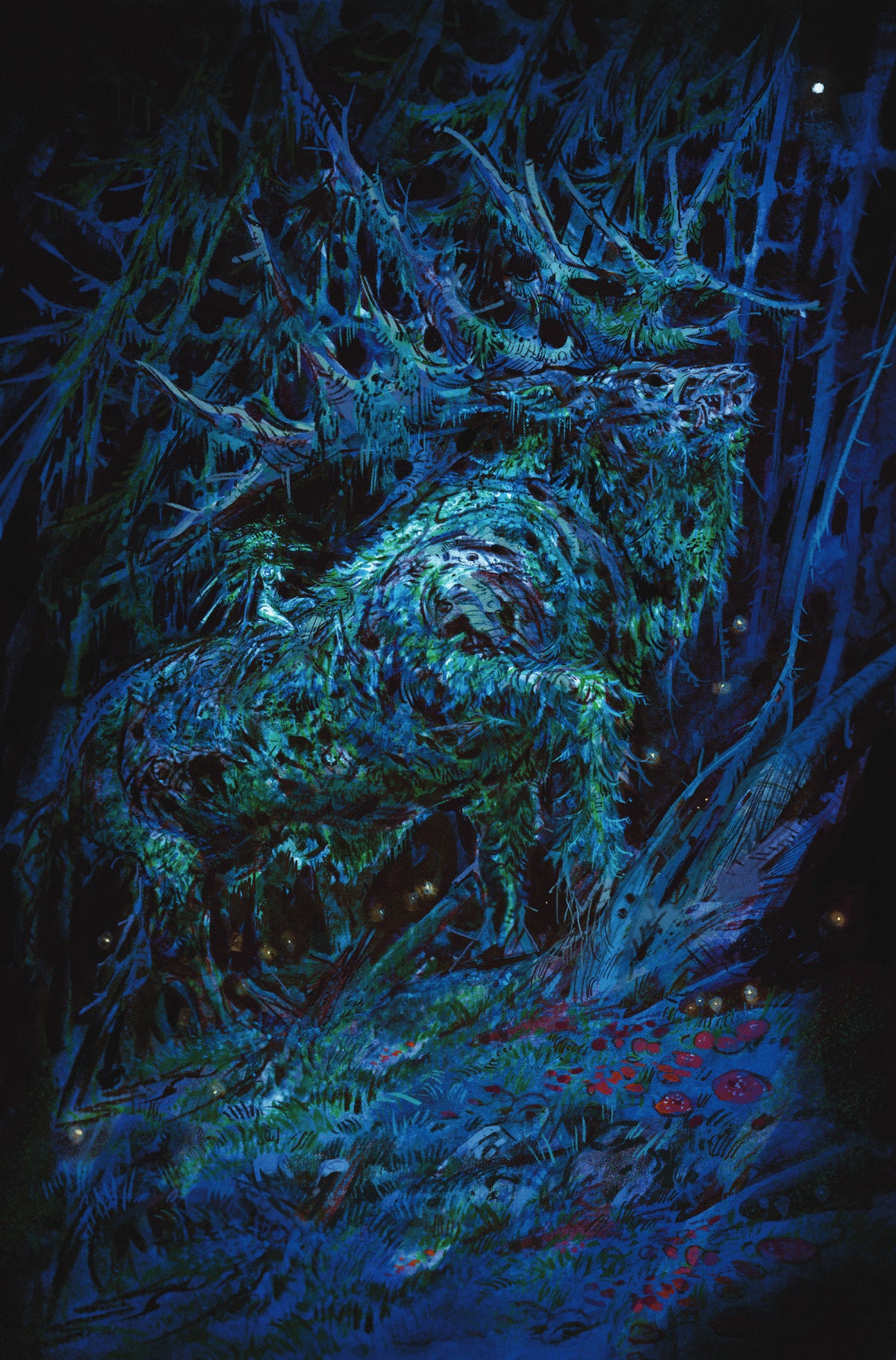 CREEPING BELOW #4 (OF 5) CVR F UNLOCKABLE ONE PER STORE WOLFE (MR) (Backorder, Allow 4-5 Weeks)
