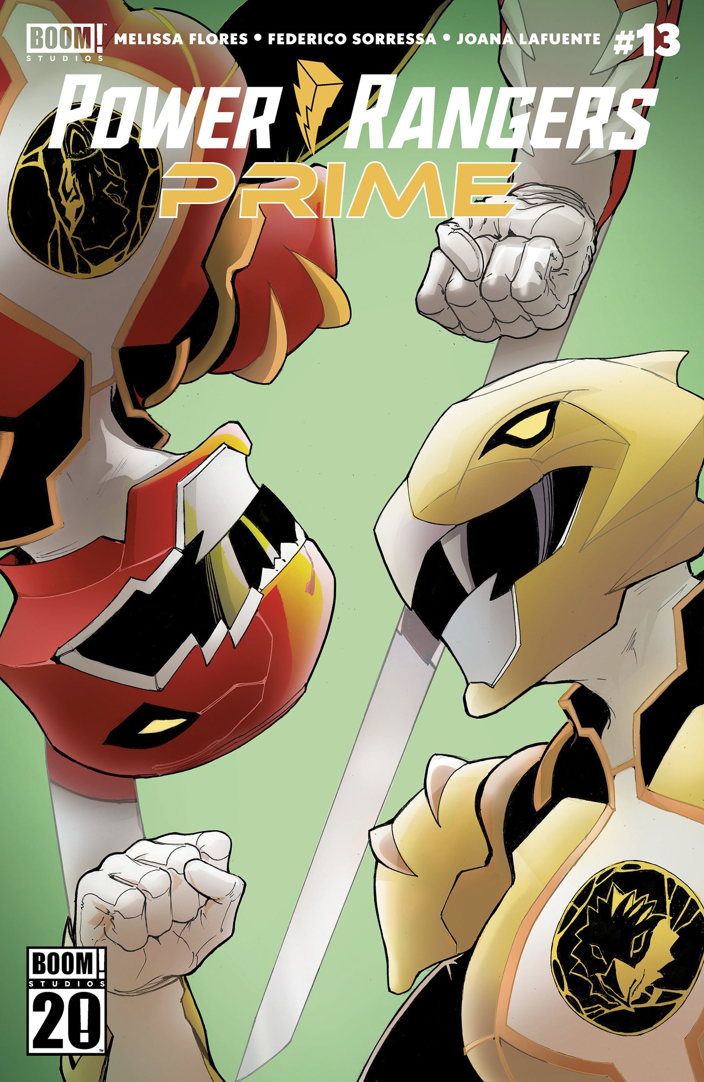POWER RANGERS PRIME #13 A MAIN (DRESSED, GRIFFITH) (Backorder, Allow 4-5 Weeks)