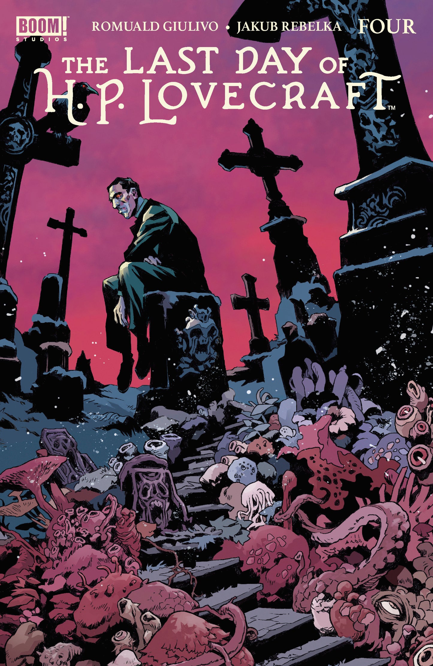 THE LAST DAY OF H.P. LOVECRAFT #4 B VAR (DRESSED, DE STENA) (11 Feb Release)