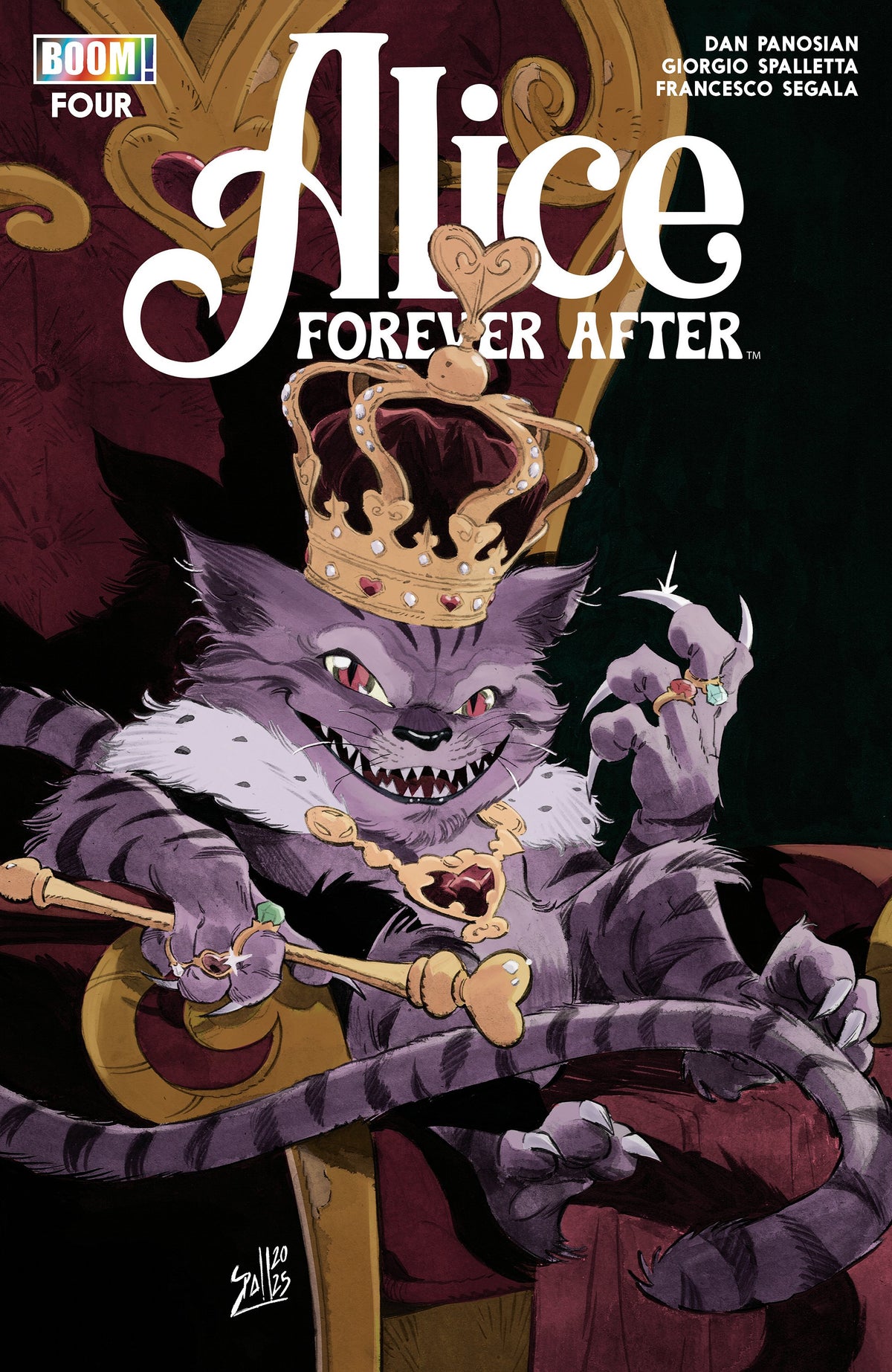 ALICE FOREVER AFTER #4 B VAR (DRESSED, SPALLETTA) (Backorder, Allow 4-5 Weeks)
