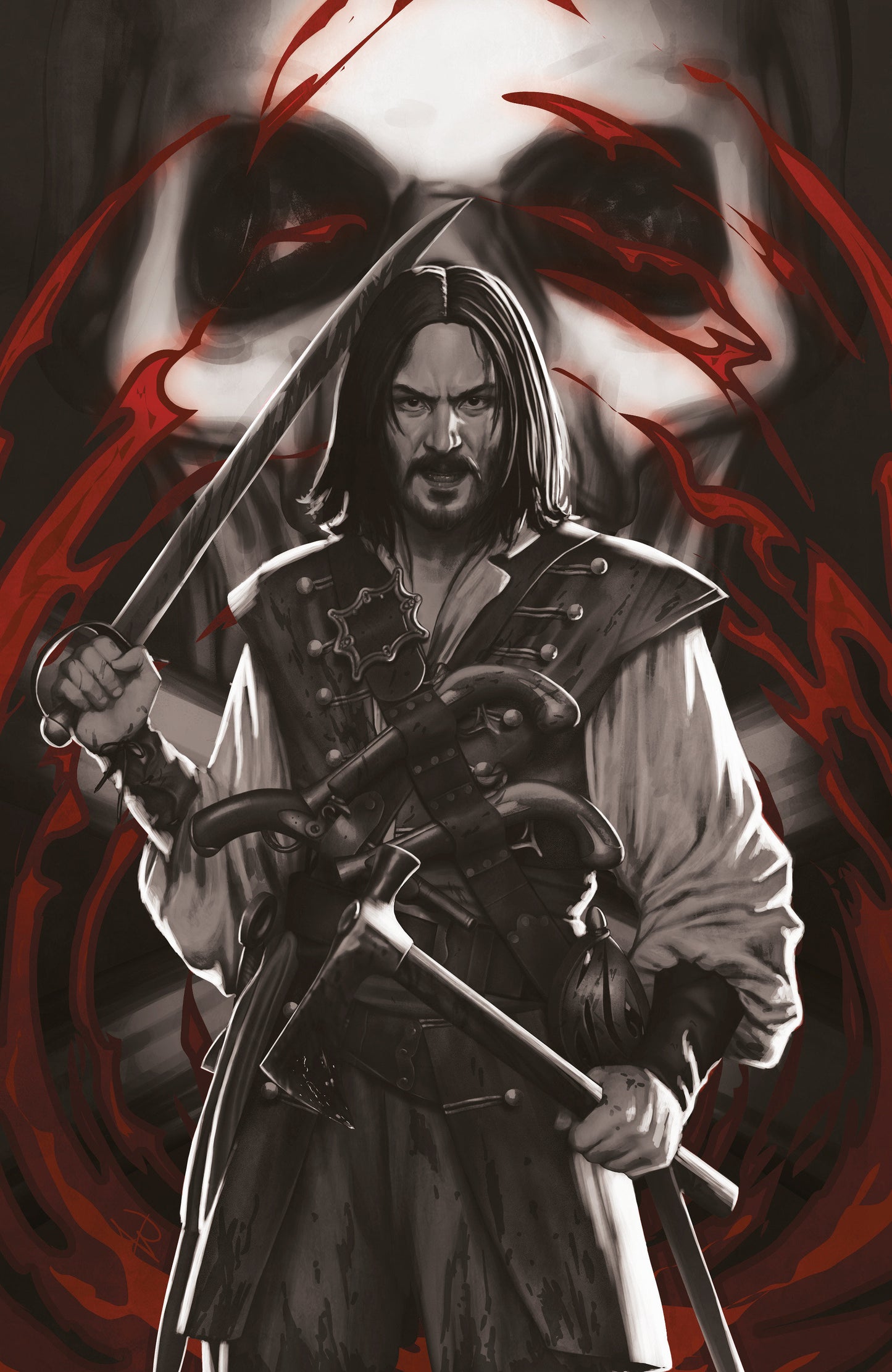 BRZRKR: THE BLEEDING TIDE #1 F 1:10 INCV (FULL ART, PUEBLA)