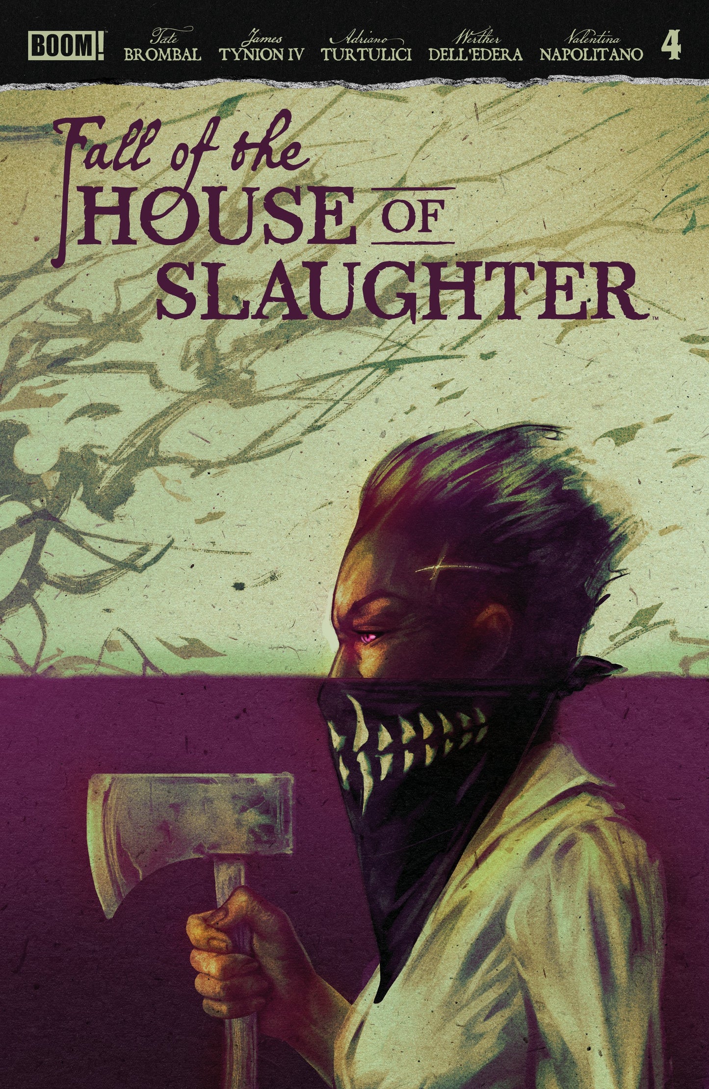 FALL OF THE HOUSE OF SLAUGHTER #4 A MAIN (DRESSED, CONNELLY) | BOOM ENTERTAINMENT | Comicbookeroo