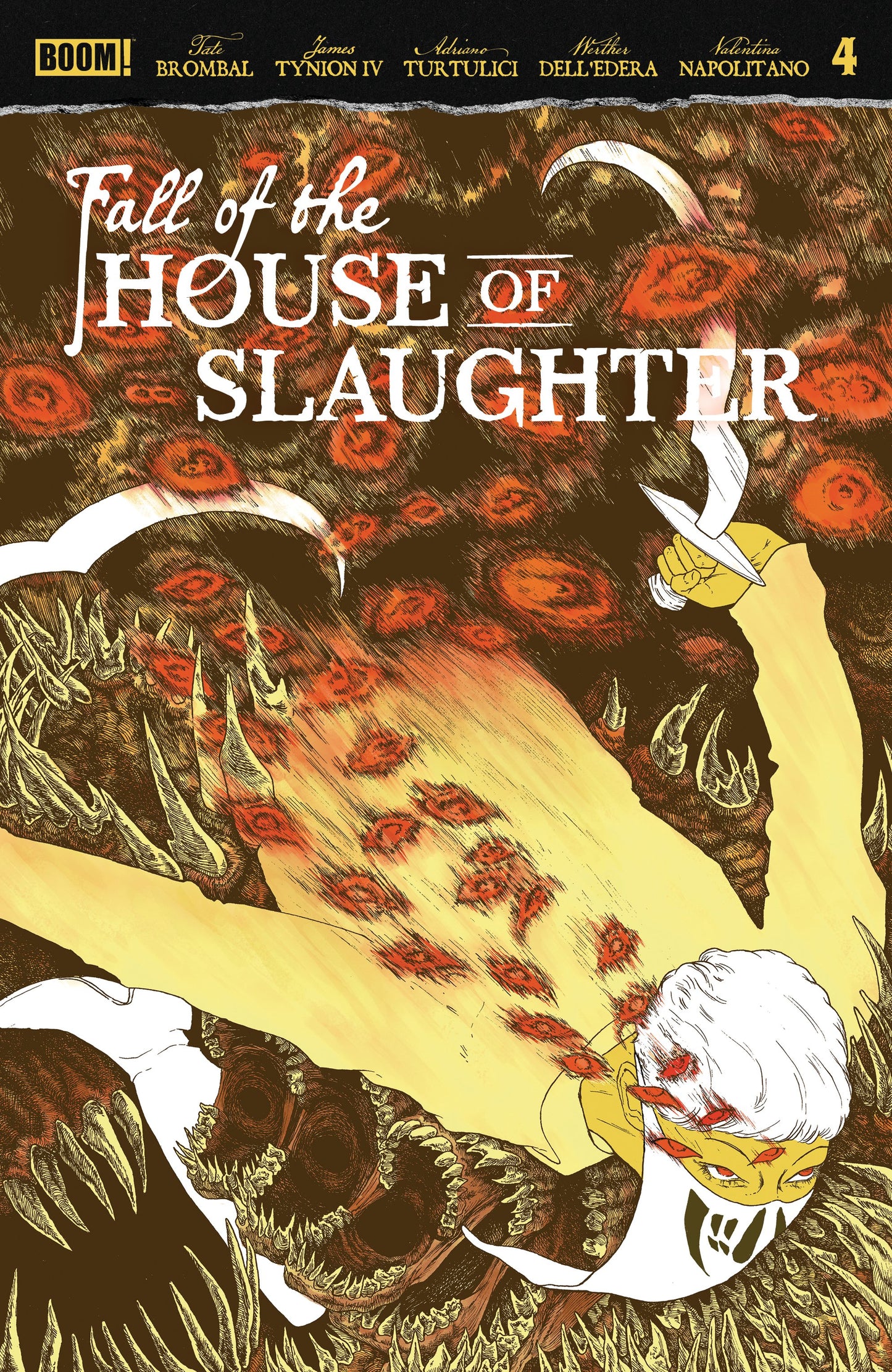 FALL OF THE HOUSE OF SLAUGHTER #4 C VAR (FULL ART, CHA) | BOOM ENTERTAINMENT | Comicbookeroo