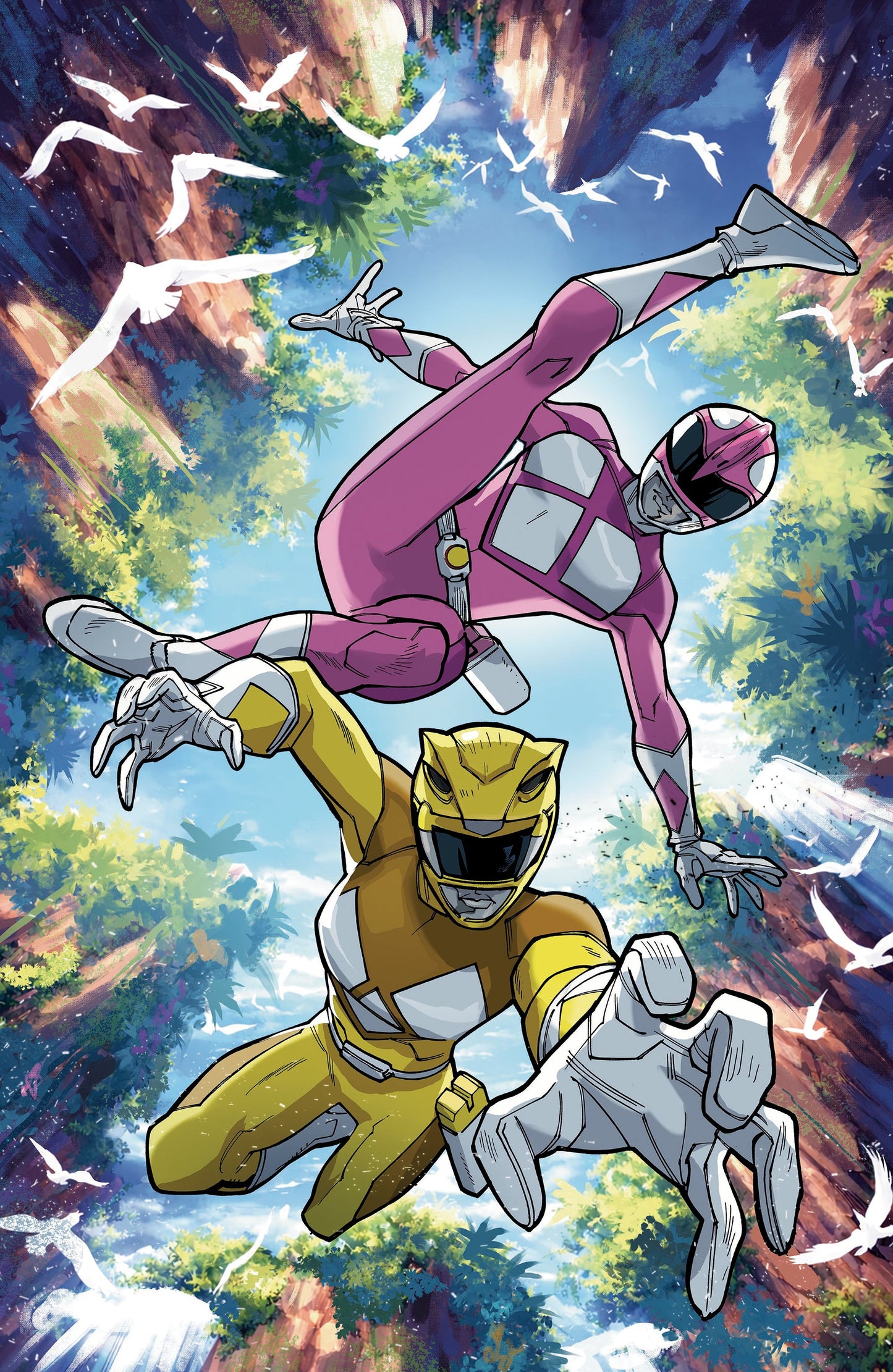 MIGHTY MORPHIN POWER RANGERS (2026) #3 E FOIL VAR (FULL ART, FOIL, BALÁM) (26 Aug Release)