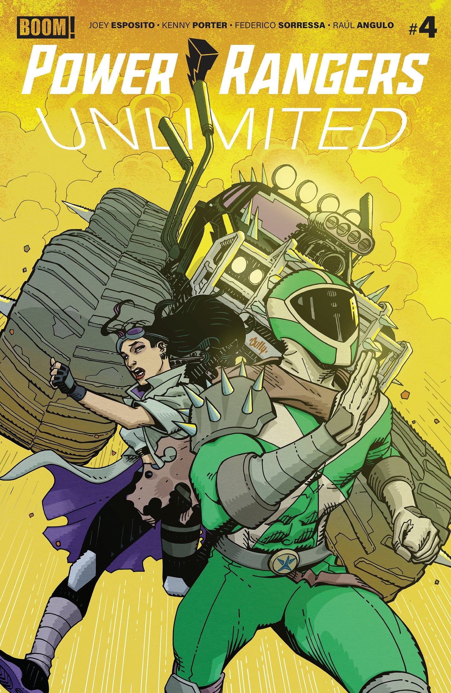 POWER RANGERS UNLIMITED #4 B VAR