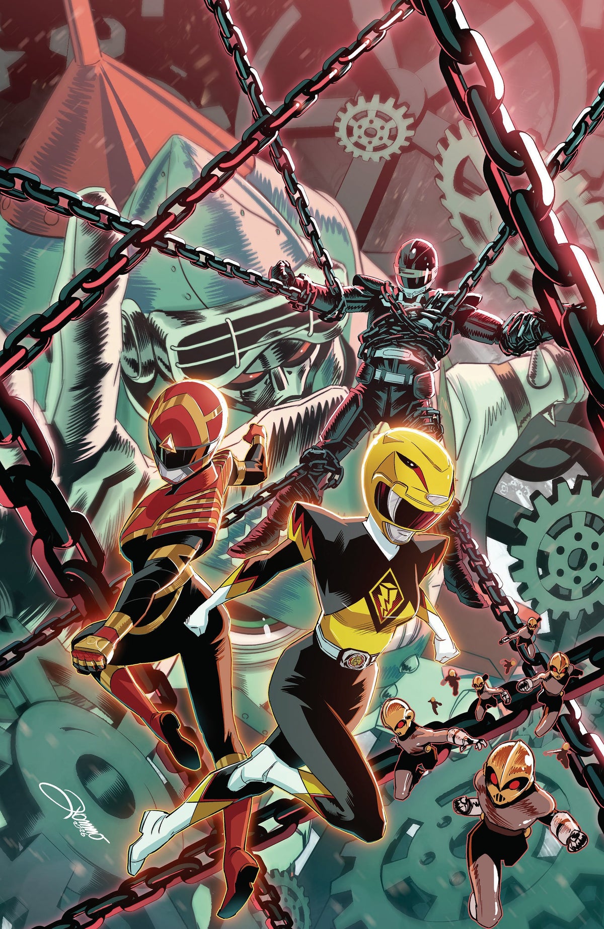 POWER RANGERS UNLIMITED #6 D FOIL VAR