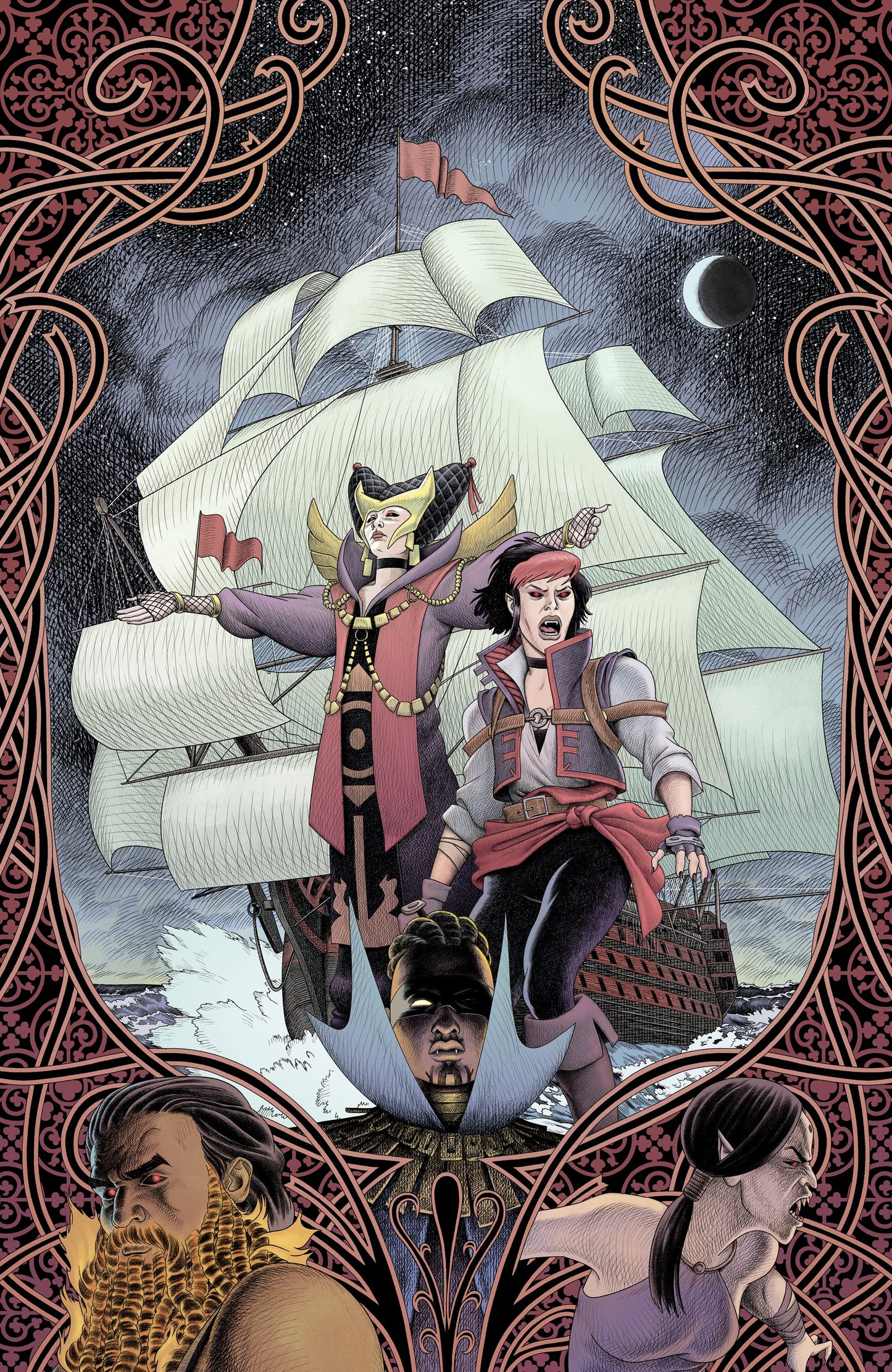 VAMPYRATES! #2 G UNLIMITED VAR (FULL ART, PIZZARI) | BOOM ENTERTAINMENT | Comicbookeroo
