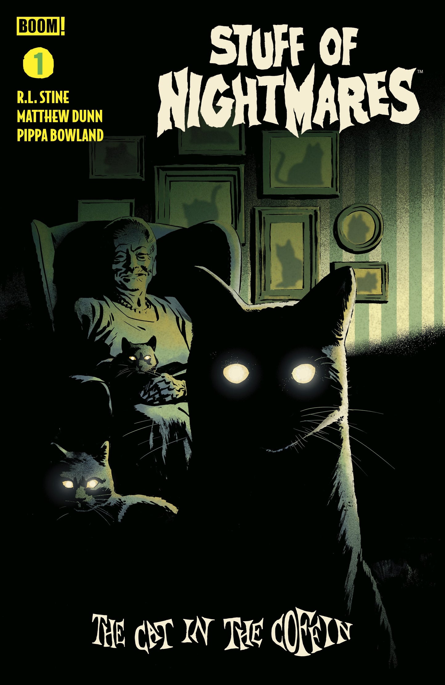 STUFF OF NIGHTMARES: THE CAT IN THE COFFIN #1 C HOMAGE VAR (DRESSED, GORHAM) | BOOM ENTERTAINMENT | Comicbookeroo