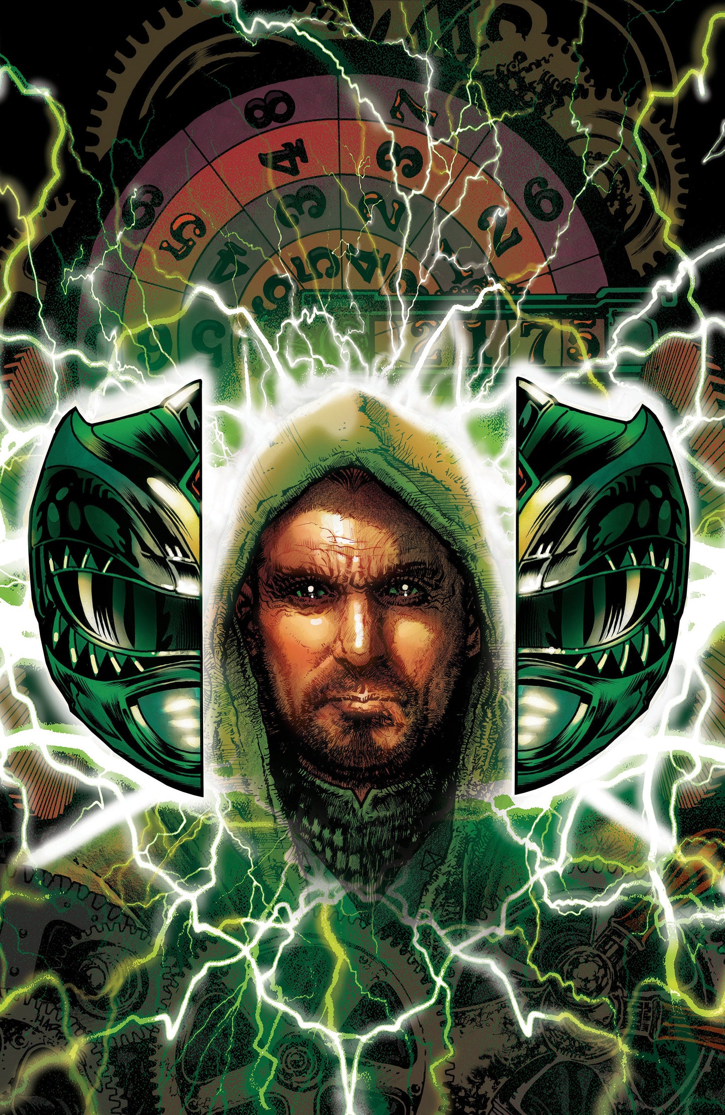 POWER RANGERS GREEN #1 F FOIL VAR (FULL ART, FOIL, HARRIS) (05 Aug Release)