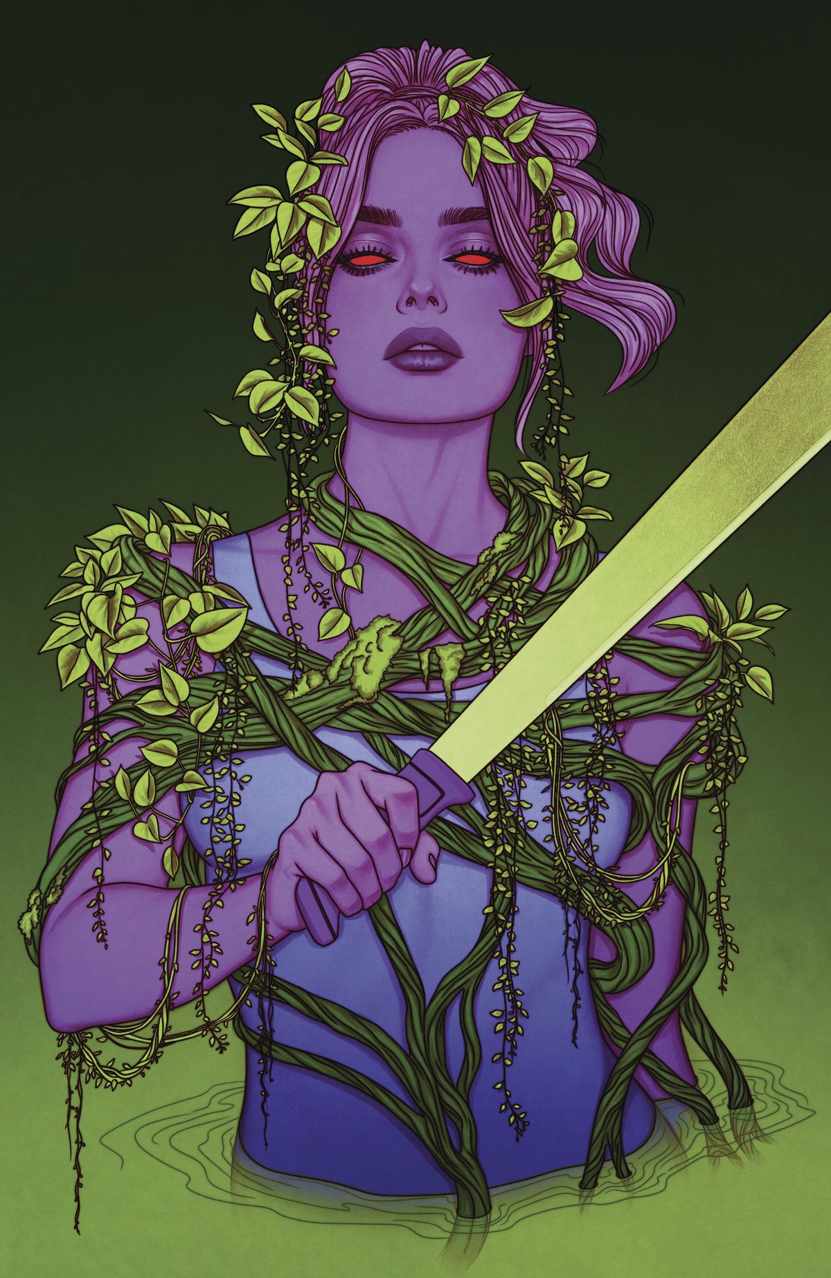 SWAMP THING IS KILLING THE CHILDREN #1 F GLOW IN THE DARK VAR