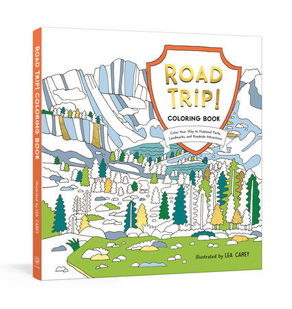 ROAD TRIP! COLORING BOOK (Backorder, Allow 4-5 Weeks)