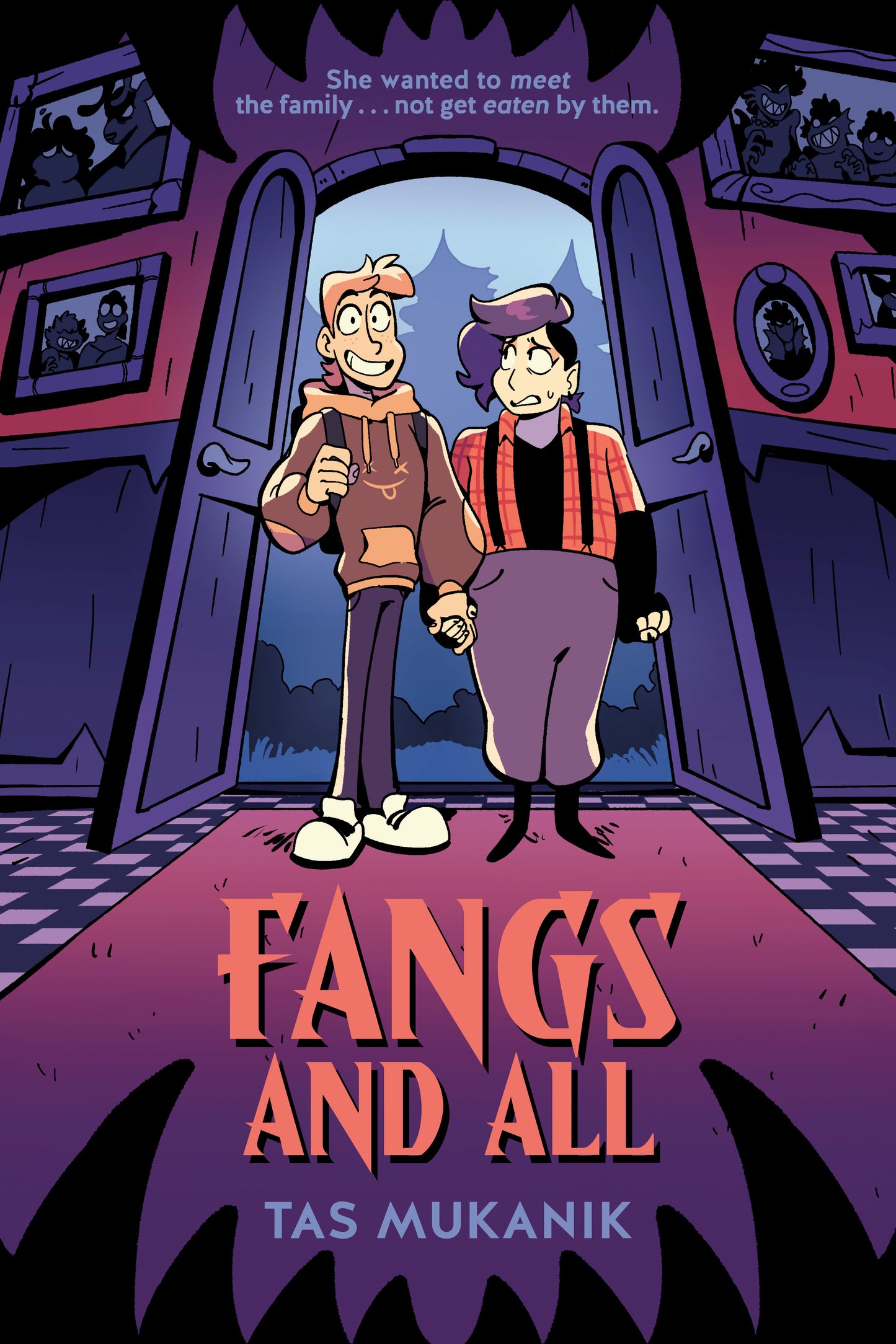 FANGS AND ALL: A GRAPHIC NOVEL HC