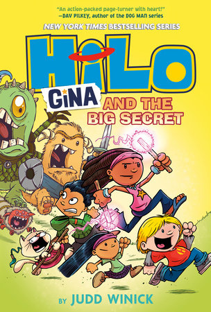 HILO BOOK 8: GINA AND THE BIG SECRET HC (Backorder, Allow 4-5 Weeks)