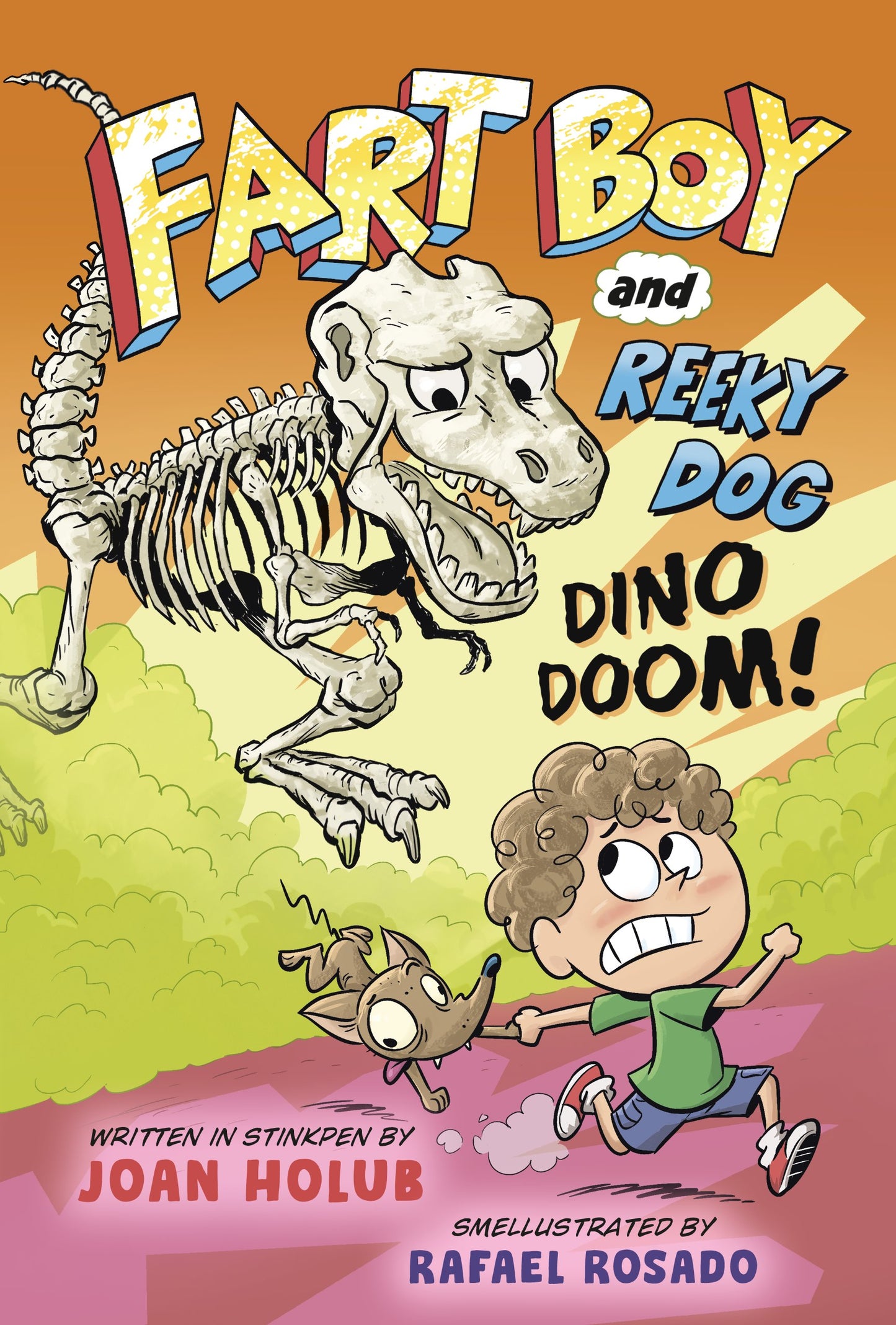 FART BOY AND REEKY DOG: DINO DOOM! HC (Backorder, Allow 4-5 Weeks)