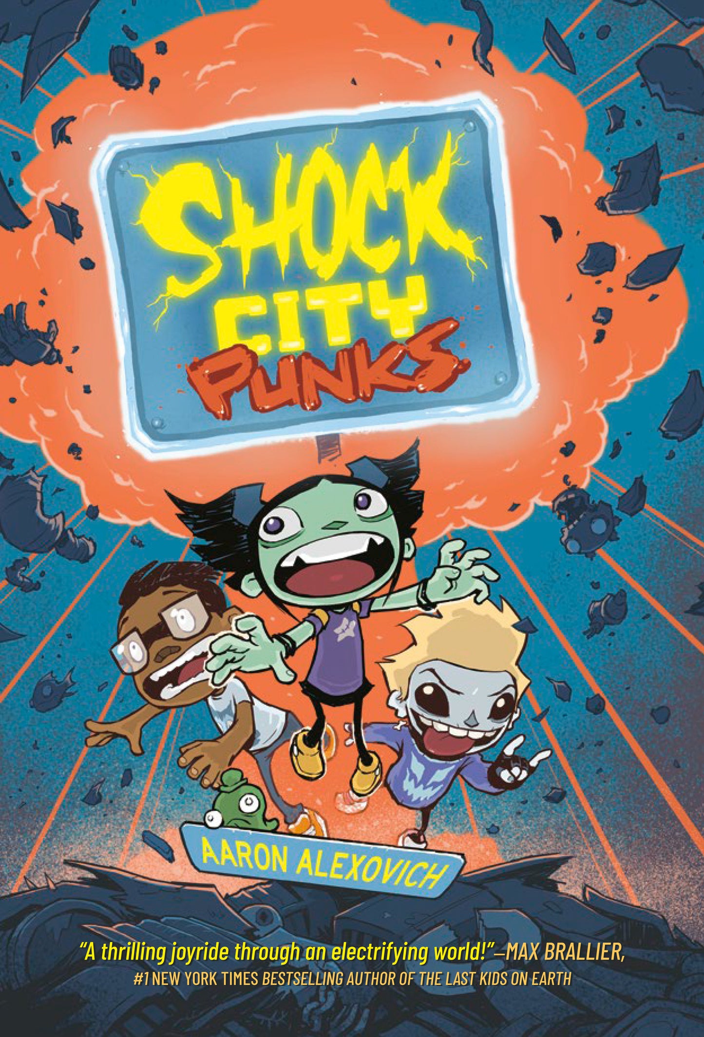SHOCK CITY PUNKS: A GRAPHIC NOVEL HC (Backorder, Allow 4-5 Weeks)