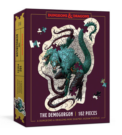 DUNGEONS & DRAGONS MINI SHAPED JIGSAW PUZZLE: THE DEMOGORGON EDITION (Backorder, Allow 4-5 Weeks)