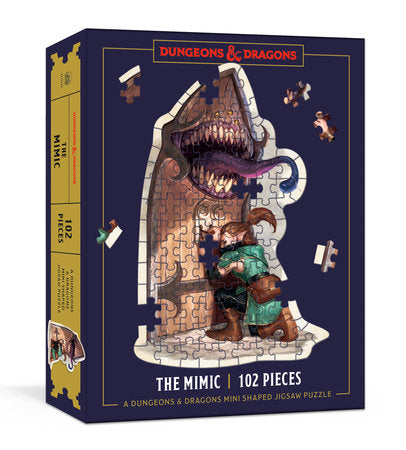 DUNGEONS & DRAGONS MINI SHAPED JIGSAW PUZZLE: THE MIMIC EDITION (Backorder, Allow 4-5 Weeks)
