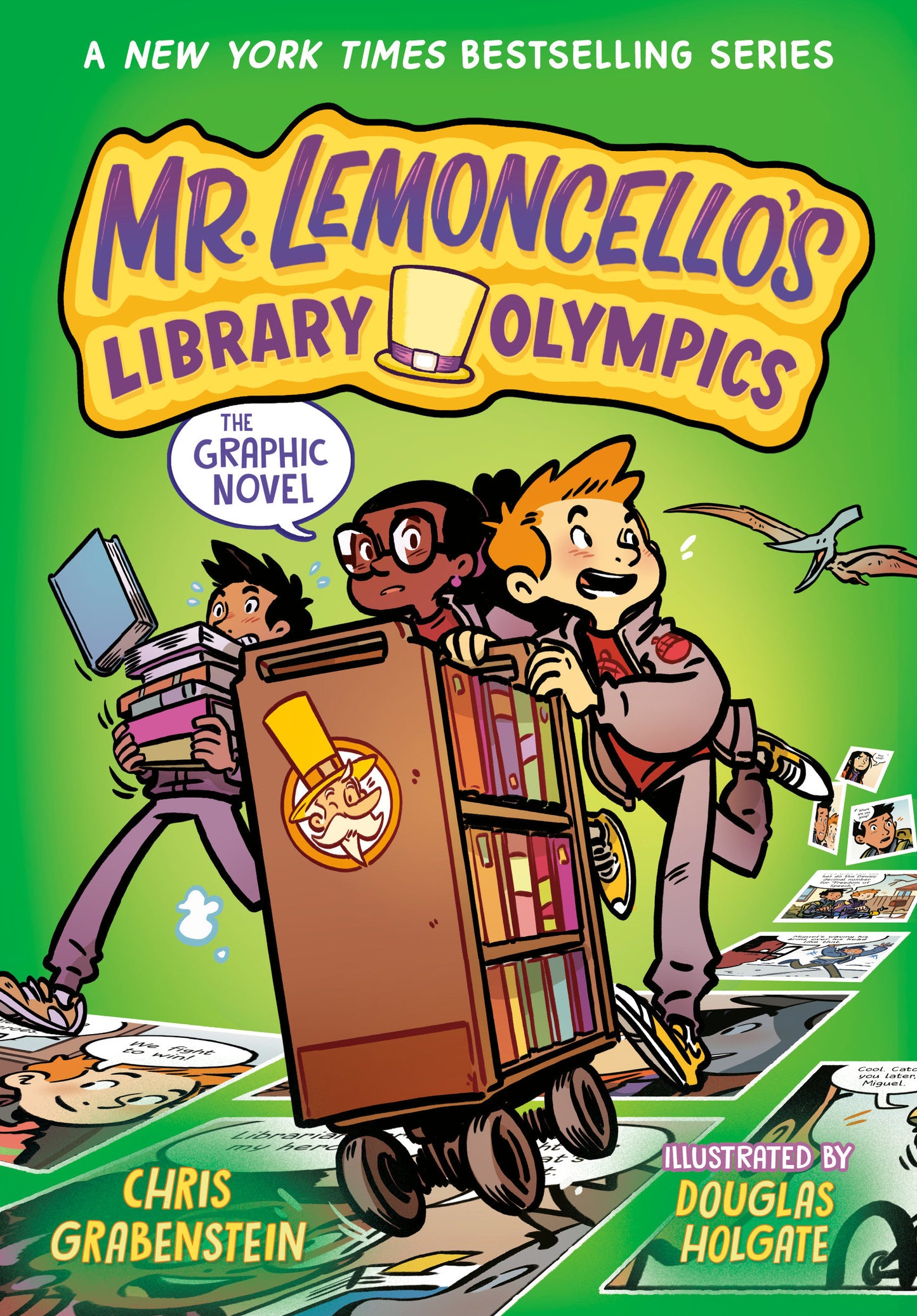MR. LEMONCELLO'S LIBRARY OLYMPICS: THE GRAPHIC NOVEL TP (Backorder, Allow 4-5 Weeks)
