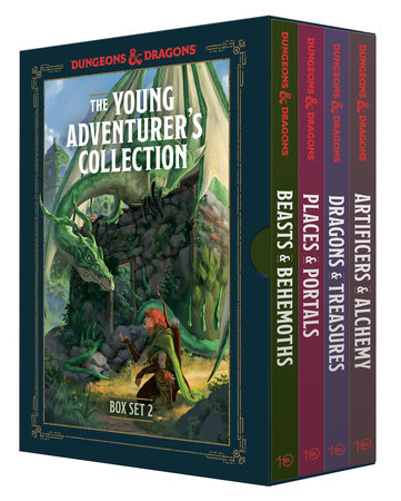 THE YOUNG ADVENTURER'S COLLECTION BOX SET 2 (Dungeons & Dragons 4-Book Boxed Set) TP (Backorder, Allow 4-5 Weeks)