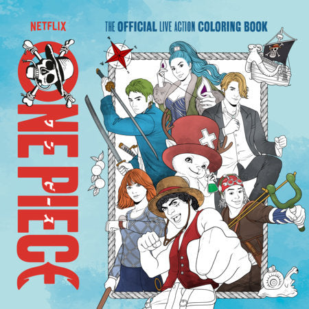 ONE PIECE: THE OFFICIAL LIVE ACTION COLORING BOOK (Backorder, Allow 4-5 Weeks)
