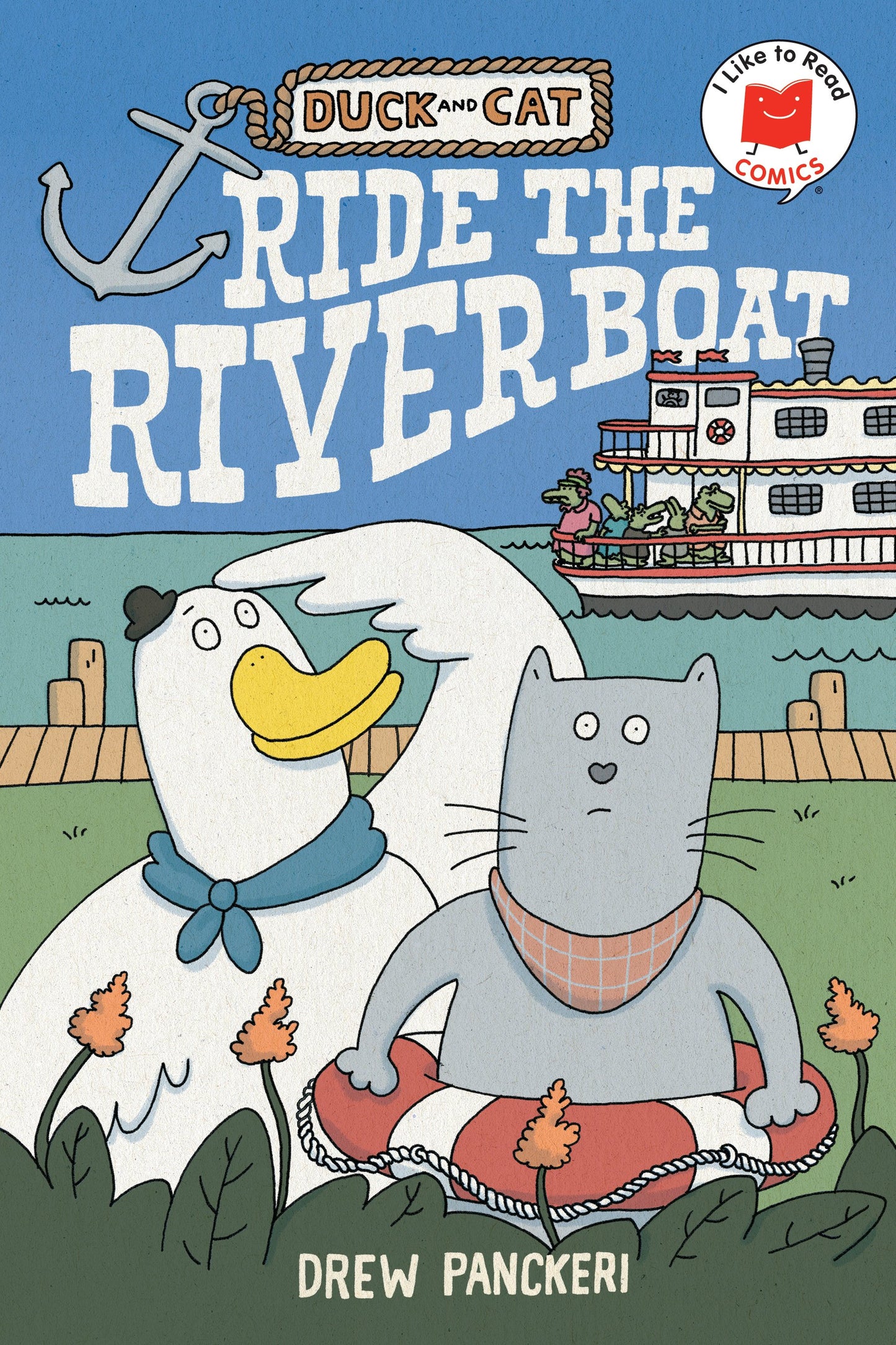DUCK AND CAT RIDE THE RIVERBOAT TP | CANDLEWICK PRESS | Comicbookeroo