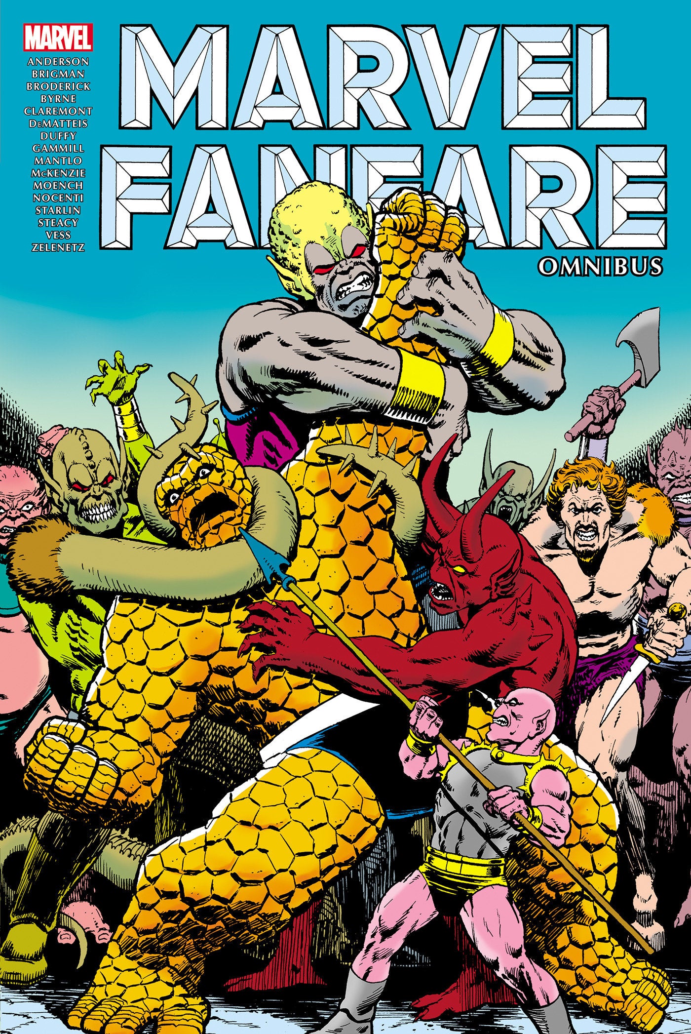 MARVEL FANFARE OMNIBUS VOL. 2 JIM STARLIN COVER HC (Backorder, Allow 4-5 Weeks)